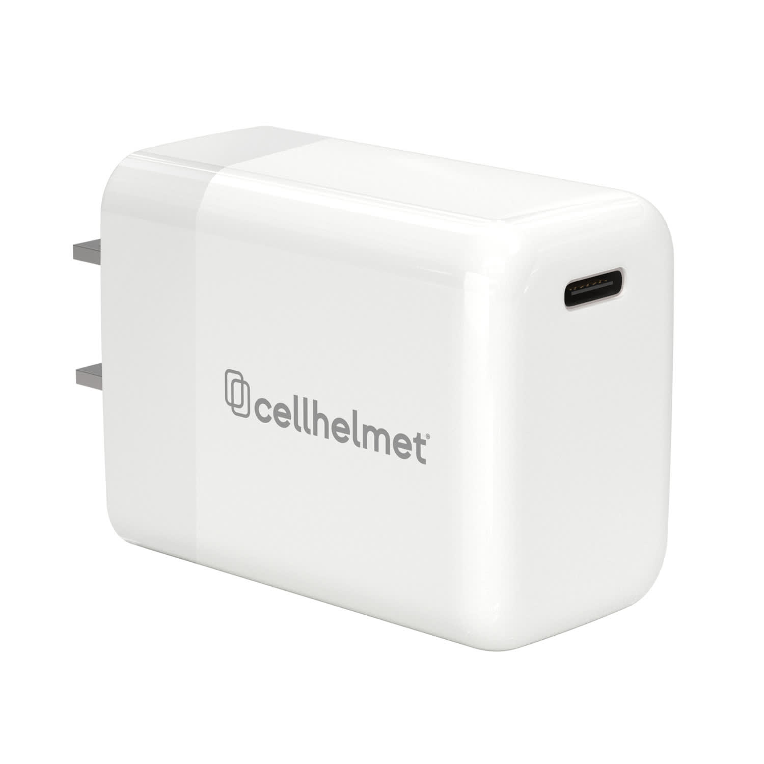 cellhelmet 30-Watt Single USB-C Power Delivery Wall Charger, White - Image 3