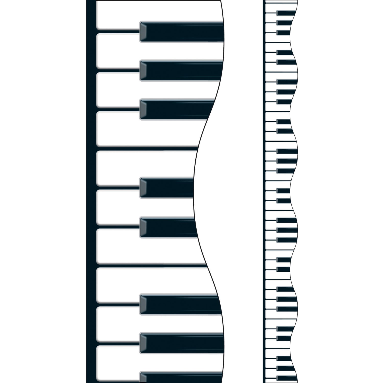 Trend Terrific Trimmers Packs, 39' x 2-1/4in, Musical Keyboard, Set Of 6 Packs - Image 4
