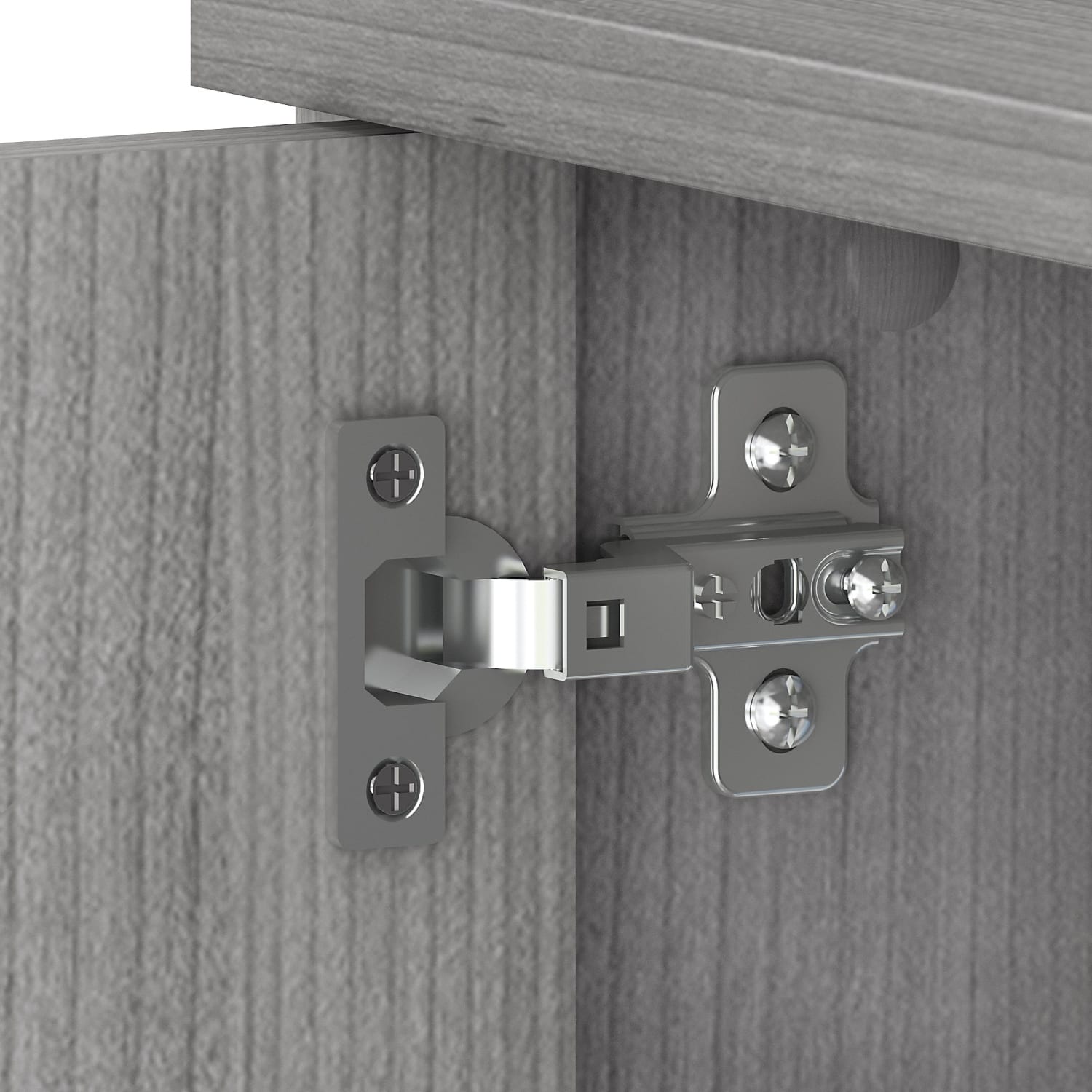 Bush Business Furniture Studio C 72inW Hutch, Platinum Gray, Standard Delivery - Image 5