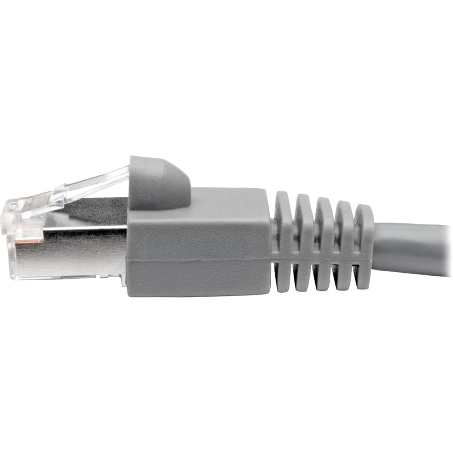 Tripp Lite Cat6a Snagless Shielded STP Network Patch Cable 10G Certified, PoE, Gray RJ45 M/M 3ft 3ft - N262003GY - Image 6