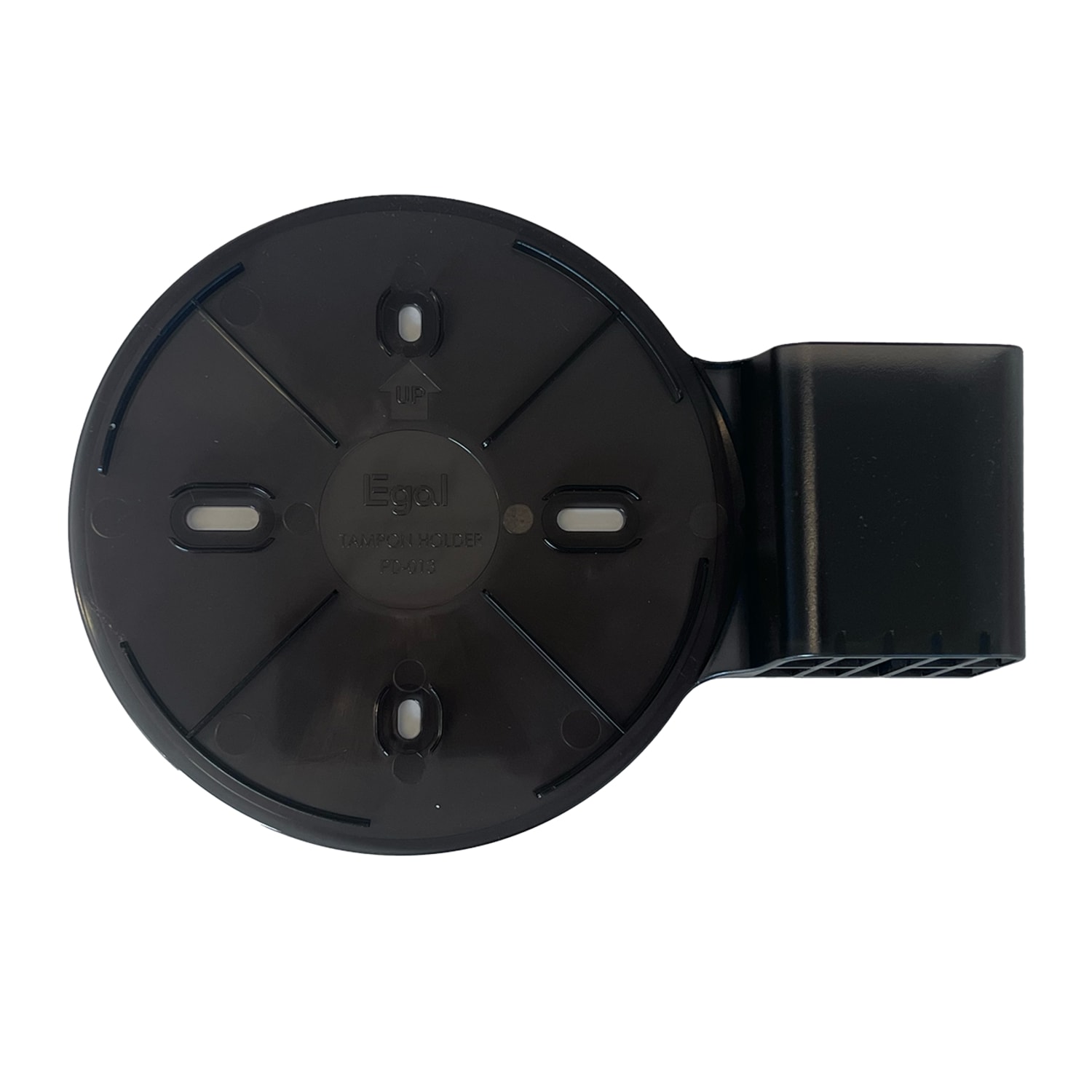 Egal Tampon Holders, 1-3/4in x 6-3/4in, Black, 5 Holders Per Package