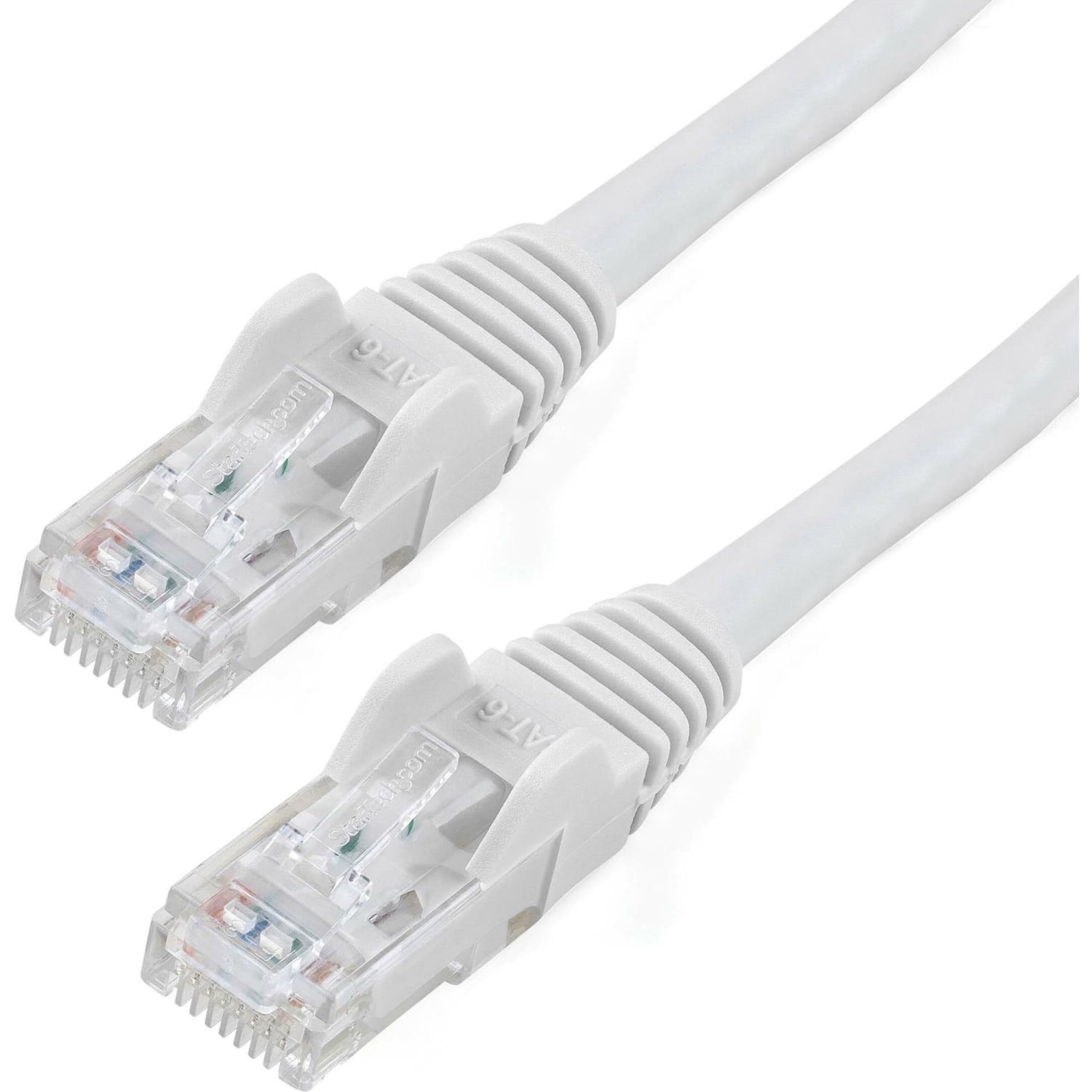 StarTech.com 20ft CAT6 Ethernet Cable - White Snagless Gigabit CAT 6 Wire - 20ft White CAT6 up to 160ft - N6PATCH20WH