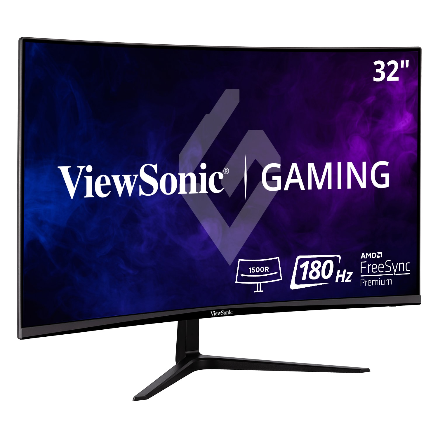 ViewSonic VX3218-PC-MHD 32in Curved HD 1ms 180Hz Gaming Monitor, FreeSync Premium