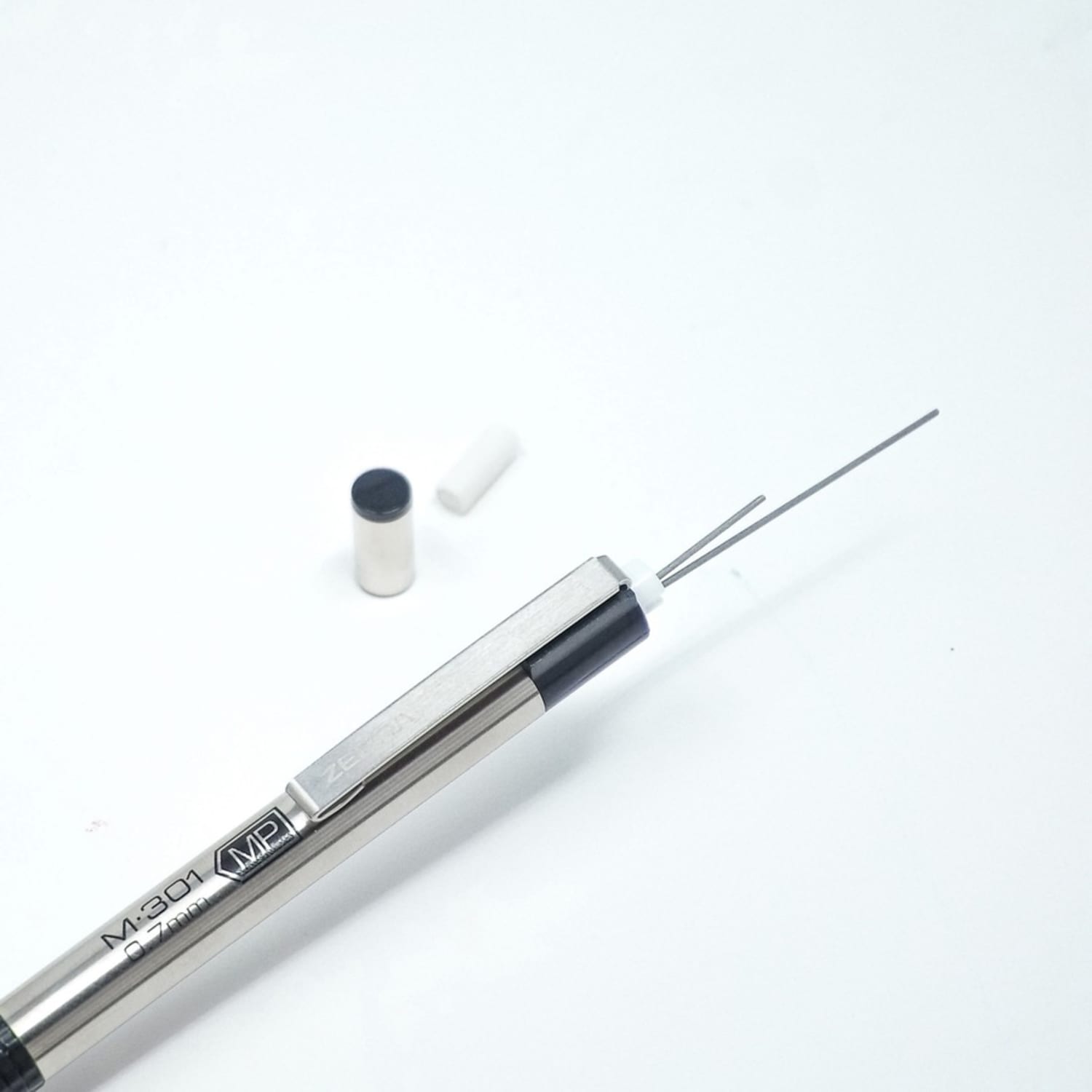 Zebra Pen M-301 Mechanical Pencil, Medium Point, 0.7 mm, Silver/Black Barrel - Image 5