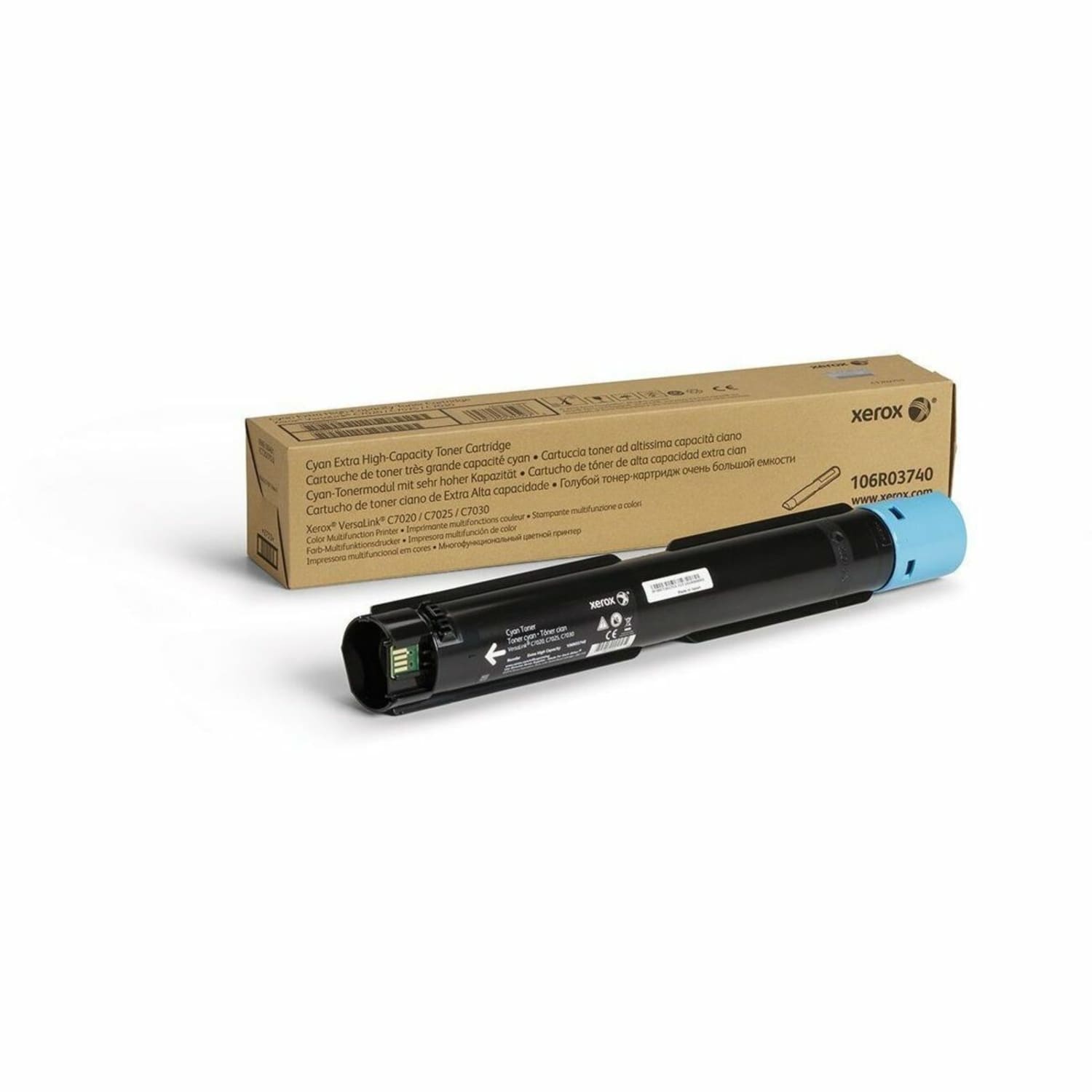 Xerox 106R037 Cyan High Yield Toner Cartridge