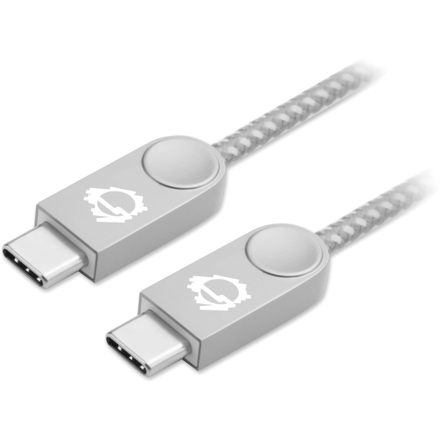 SIIG Zinc Alloy USB-C to USB-C Charging & Sync Braided Cable - 3.3ft, 2-Pack - Second End 1 x Type C Male USB - 480 Mbit/s - Nickel Plated Connector - 2 Pack - Image 3