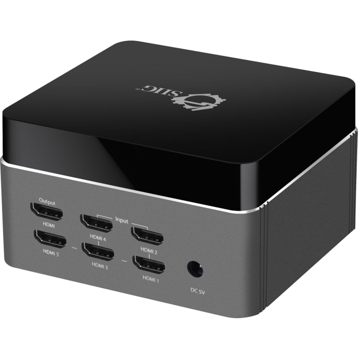 SIIG Premium 5-Port HDMI 2.0 Switch with IR Remote Control - 4Kx2K 60Hz HDR - CE-H22S11-S1 - Image 3