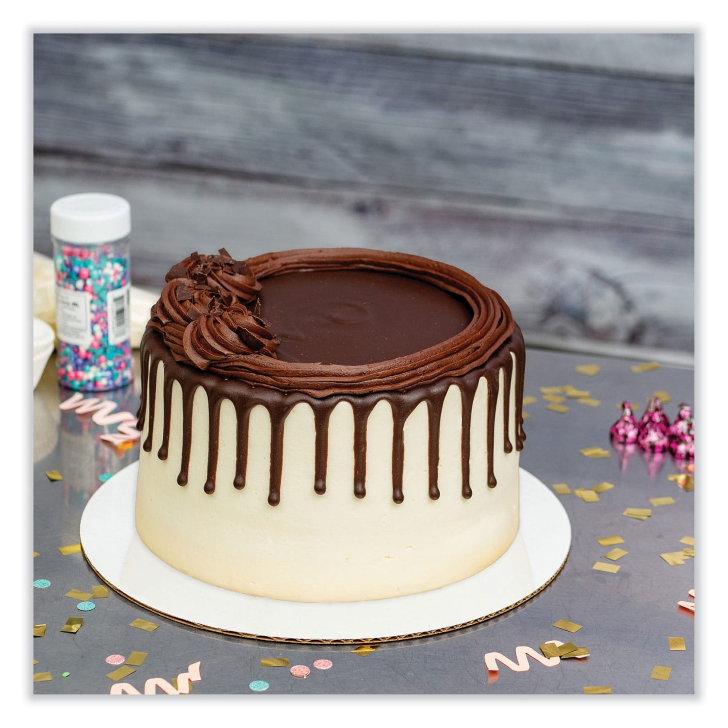 SCT Cake Circles, 1inH x 14inW x 1inD, Bright White, Carton Of 100 Circles - Image 5