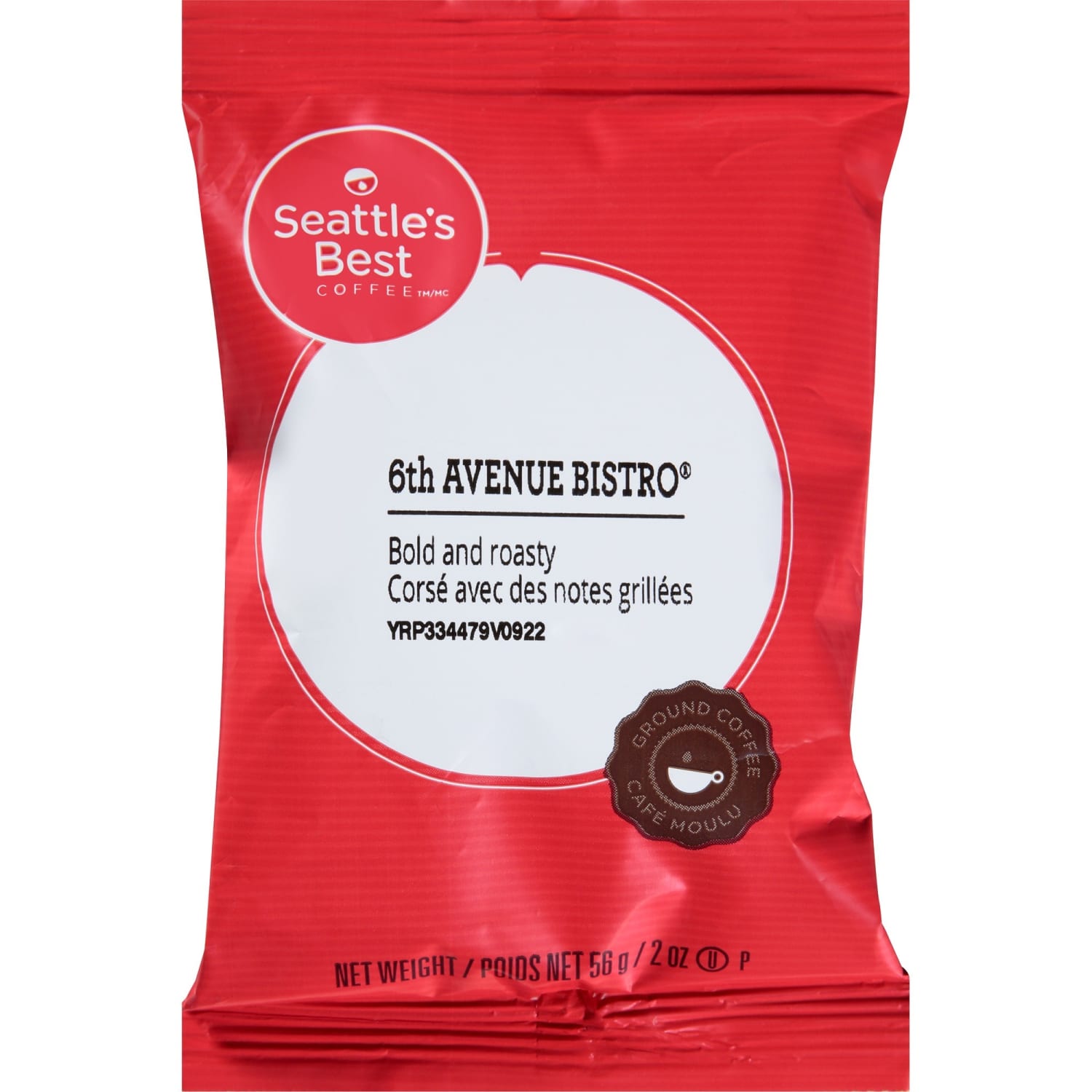 Seattles Best Coffee Single-Serve Coffee Packets, Level 4, Henrys Blend, Carton Of 18 - Image 3