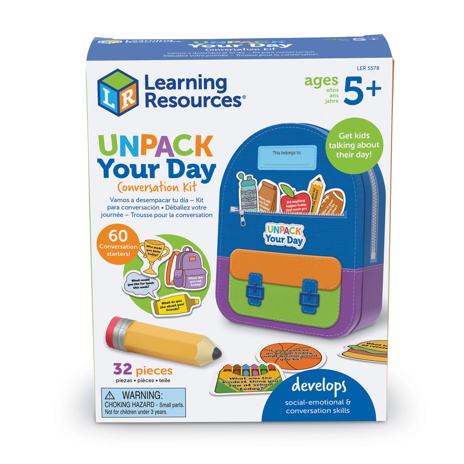 Learning Resources Unpack Your Day SEL Kit, Multicolor - Image 4