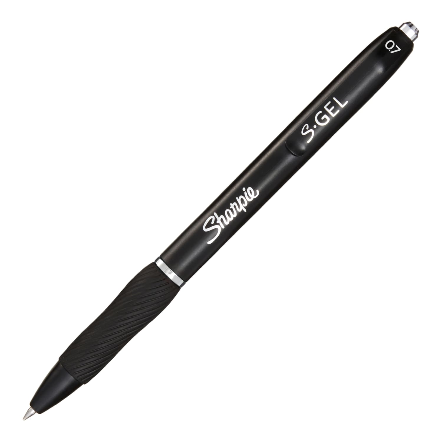 Sharpie S Gel Pens, Medium Point, 0.7 mm, Black Barrel, Black Ink, Pack Of 2 Pens - Image 3
