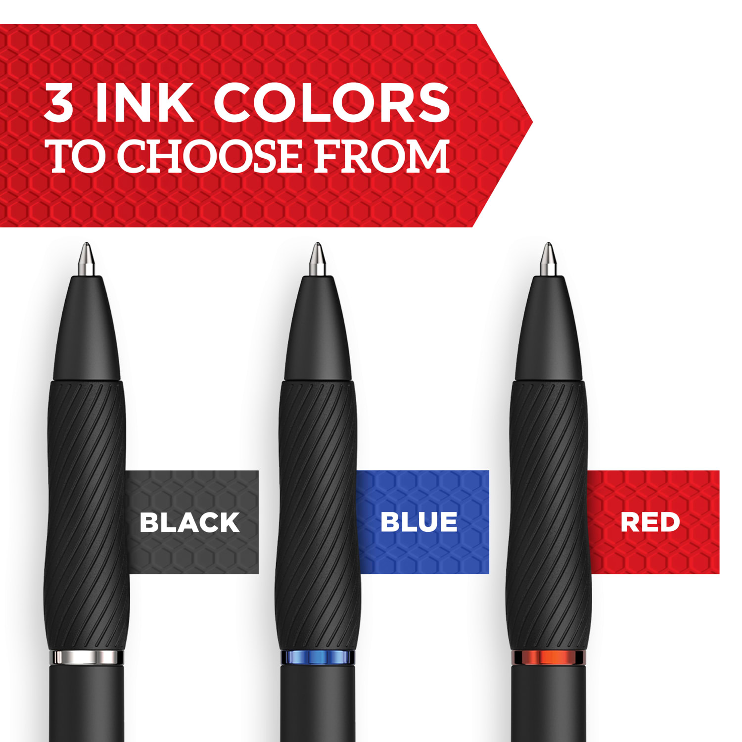 Sharpie S Gel Pens, Medium Point, 0.7 mm, Black Barrel, Black Ink, Pack Of 2 Pens - Image 5