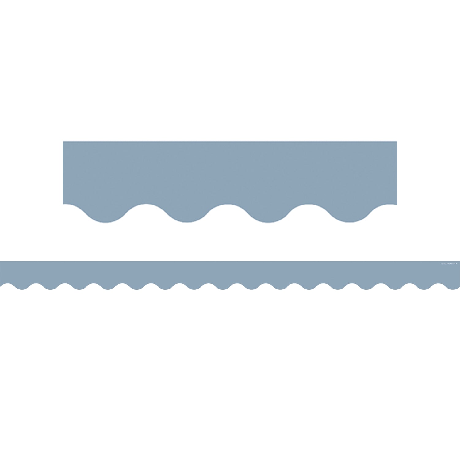 Teacher Created Resources Scalloped Border Trim Packs, 35', Cottage Blue, Set Of 6 Packs - Image 3