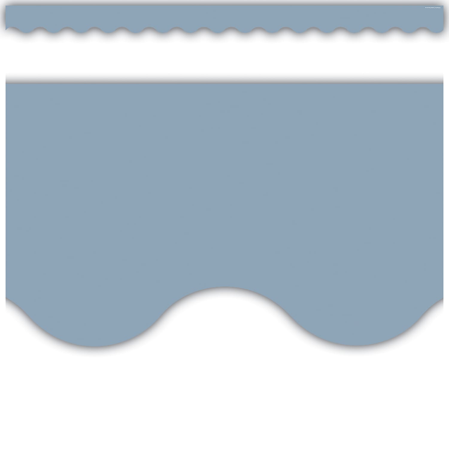Teacher Created Resources Scalloped Border Trim Packs, 35', Cottage Blue, Set Of 6 Packs - Image 4