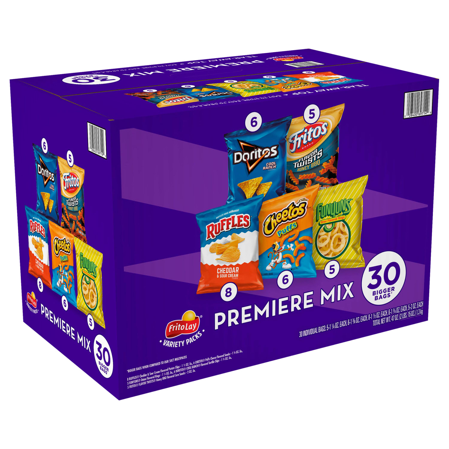 Frito-Lay Variety Pack Premiere Mix, 1.5 Oz, Total Qty 30 - Image 5