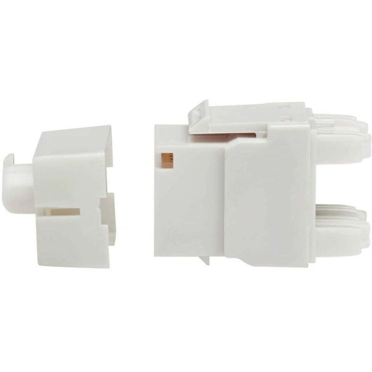 Eaton Tripp Lite Series Cat6a 110-Style Punchdown RJ45 Keystone Jack, White, TAA - Modular insert - CAT 6a - RJ-45 - white, gray - TAA Compliant - Image 6