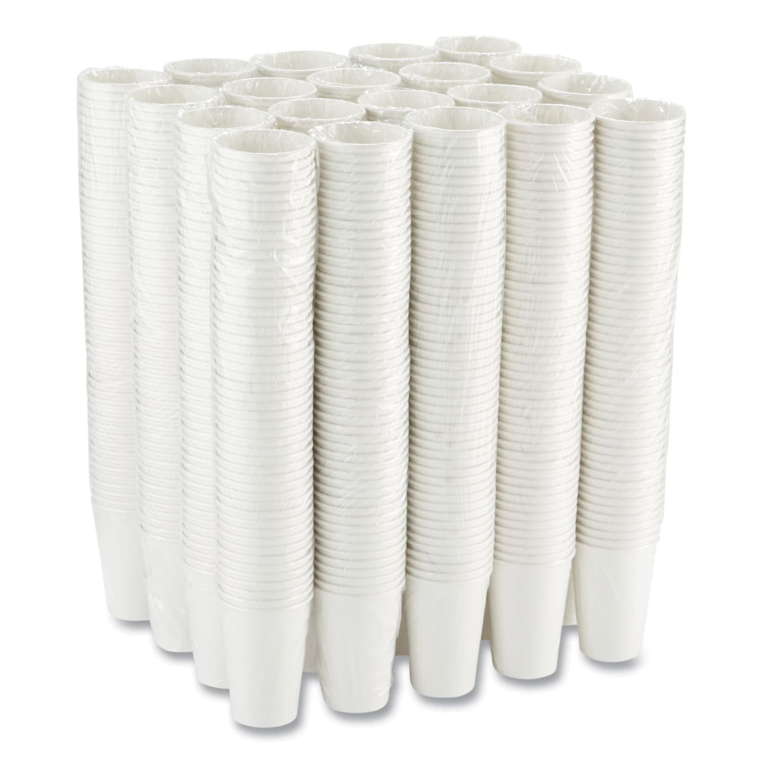 Dixie Paper Hot Cups, 16 Oz, White, Sleeve Of 50 Cups, Carton Of 20 Sleeves - Image 5