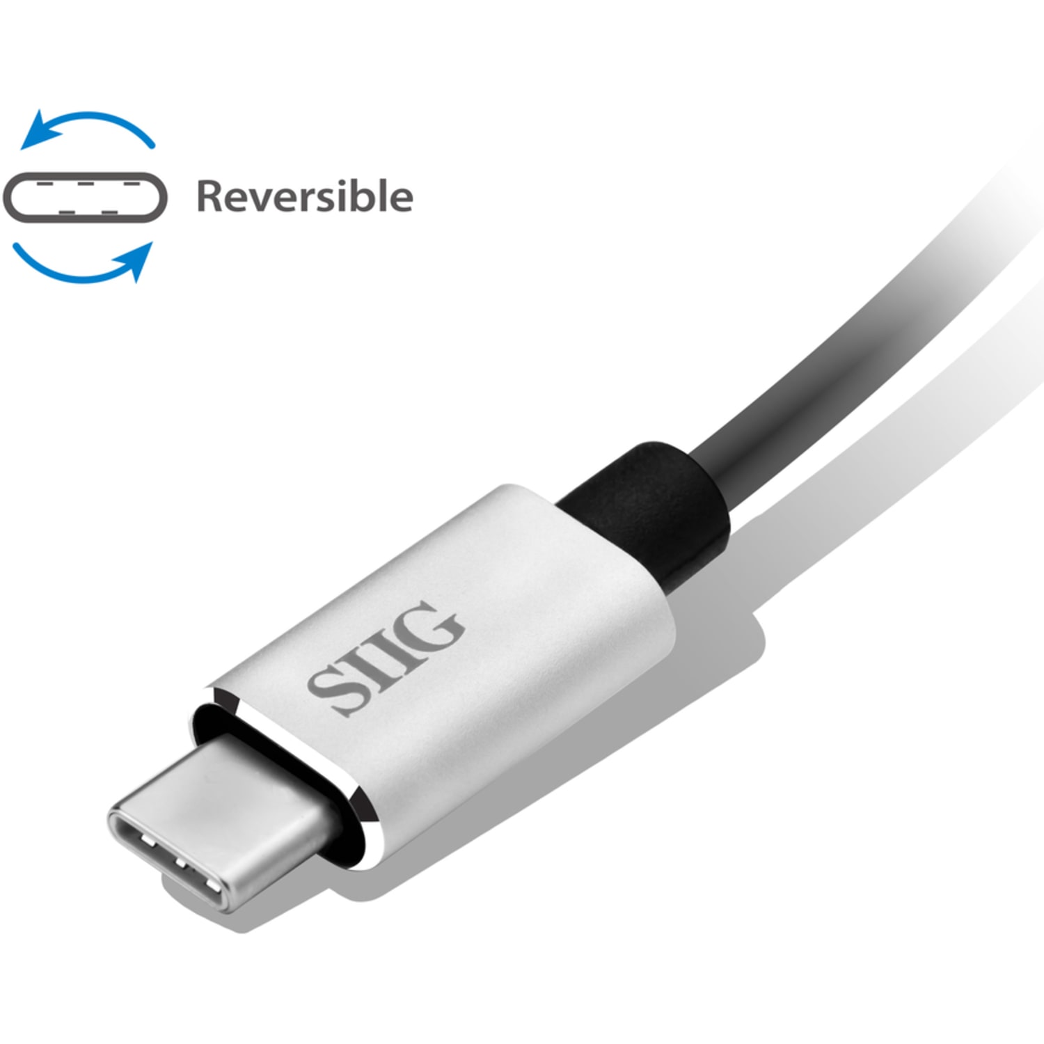 SIIG USB-C 2-in-1 Card Reader for SD & Micro SD - Silver - 2-in-1 - SD, SDHC, SDXC, TransFlash, microSD, microSDHC, microSDXC, MultiMediaCard (MMC) - USB 3.0 Type C - External - Image 5