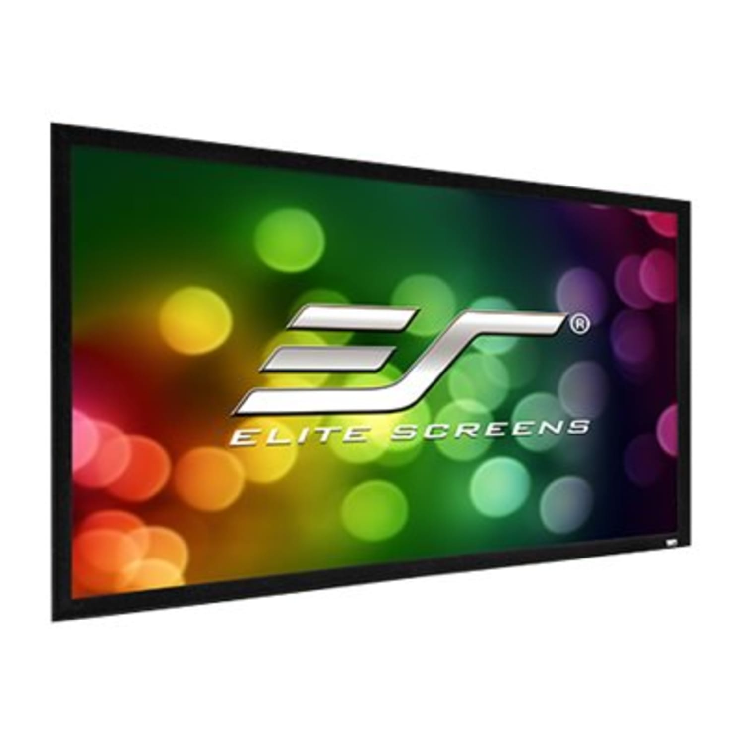 Elite Screens SableFrame 2 Series - Projection screen - wall mountable - 120in (120.1 in) - 16:9 - CineWhite - black - Image 4