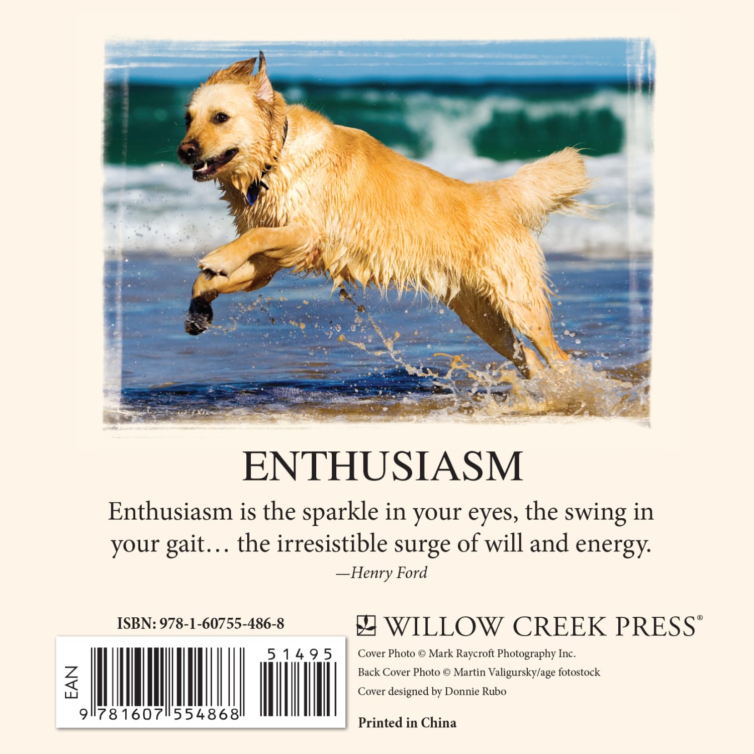 Willow Creek Press 5-1/2in x 5-1/2in Hardcover Gift Book, The Gift Of Goldens - Image 3
