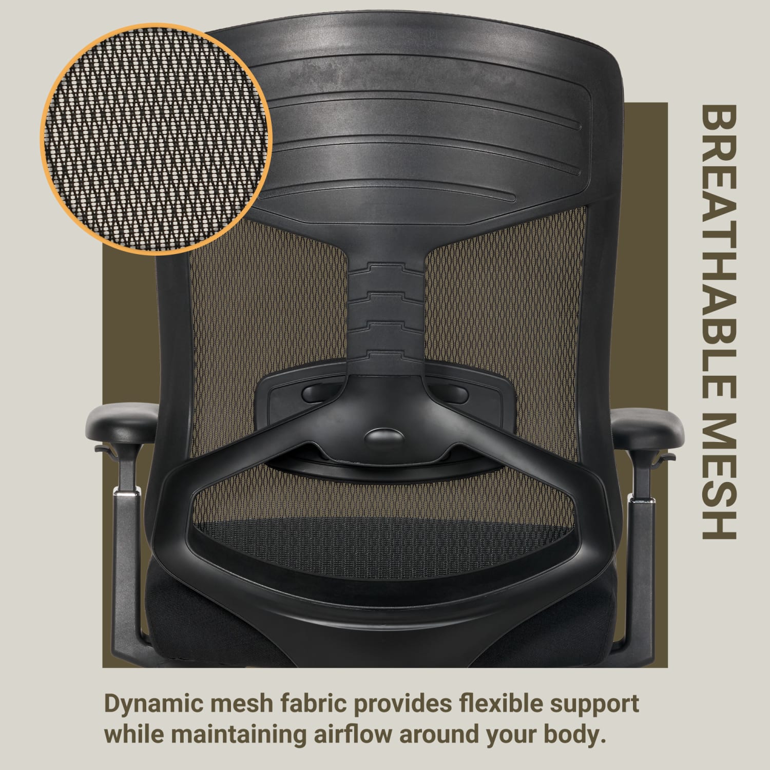 Serta Commercial Eco-2000 Big & Tall Ergonomic Mesh High-Back Executive Office Chair, Black - Image 12
