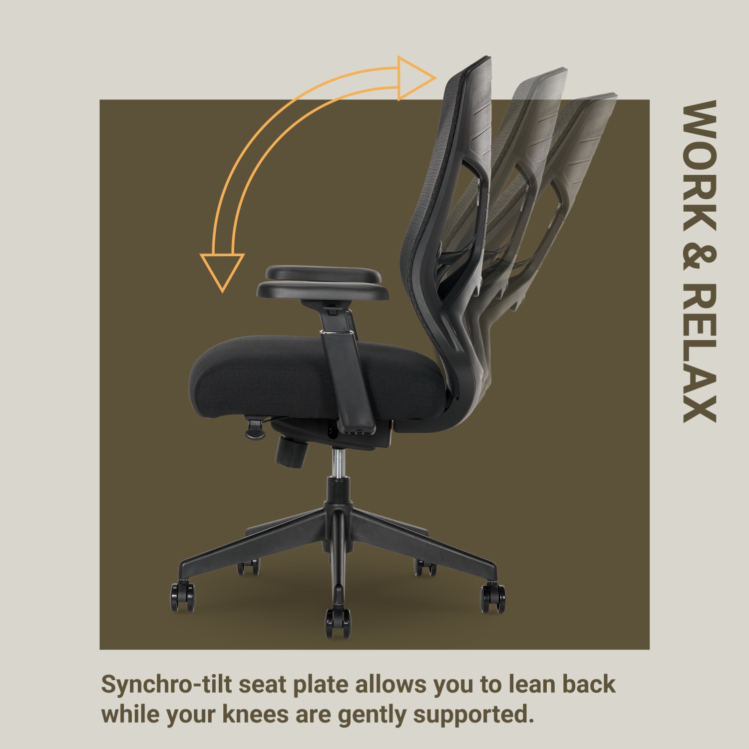Serta Commercial Eco-2000 Big & Tall Ergonomic Mesh High-Back Executive Office Chair, Black - Image 13