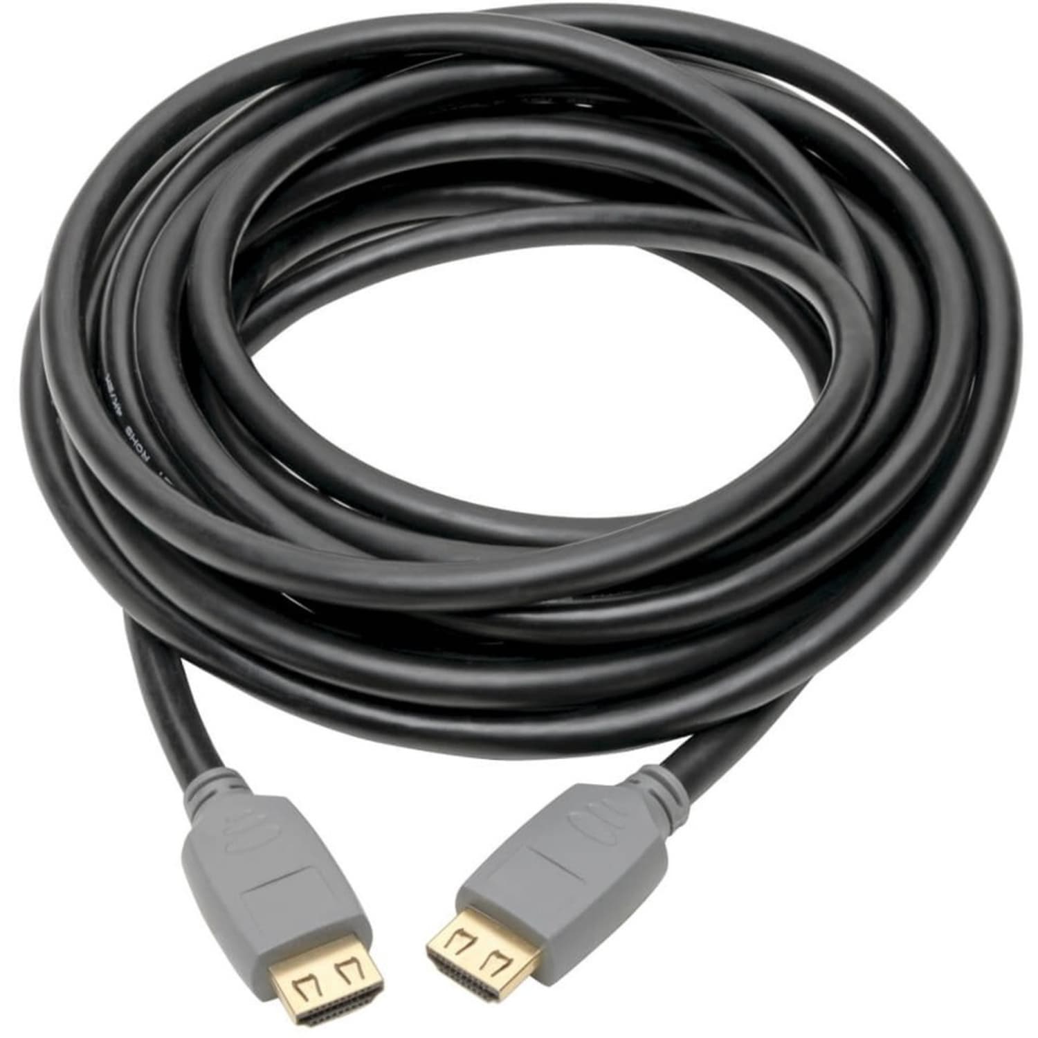 Eaton Tripp Lite Series 4K HDMI Cable (M/M) - 4K 60 Hz, HDR, 4:4:4, Gripping Connectors, Black, 15 ft. - Image 3