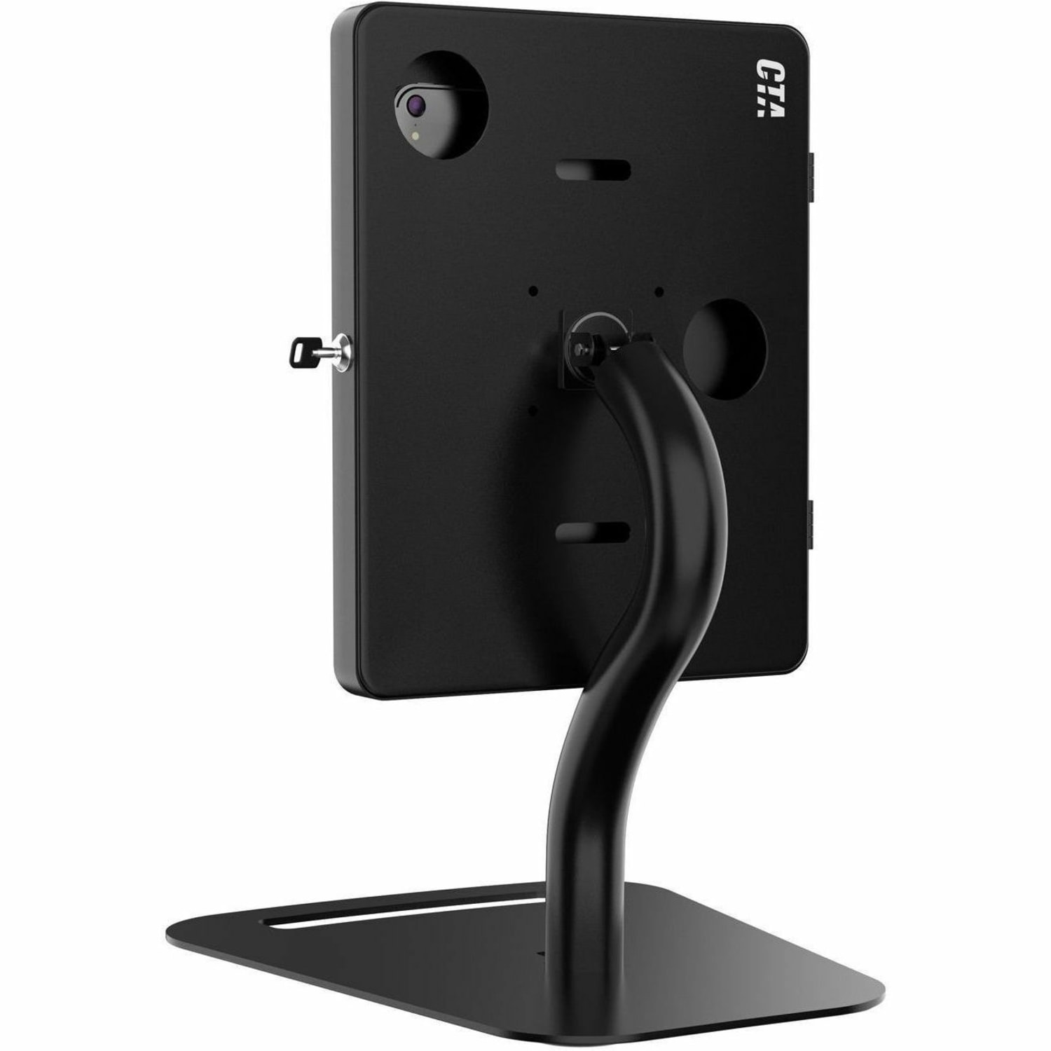 CTA Digital Premium Security Kiosk for Apple 10.2-inch iPad; 10.5-inch iPad Air; 10.5-inch iPad Pro; 11-inch iPad Pro; 9.7-inch iPad; 9.7-inch iPad Pro; iPad Air; iPad Air 2; Lenovo Tab4 10 ZA2J, ZA2K; Microsoft Surface Go - Image 5