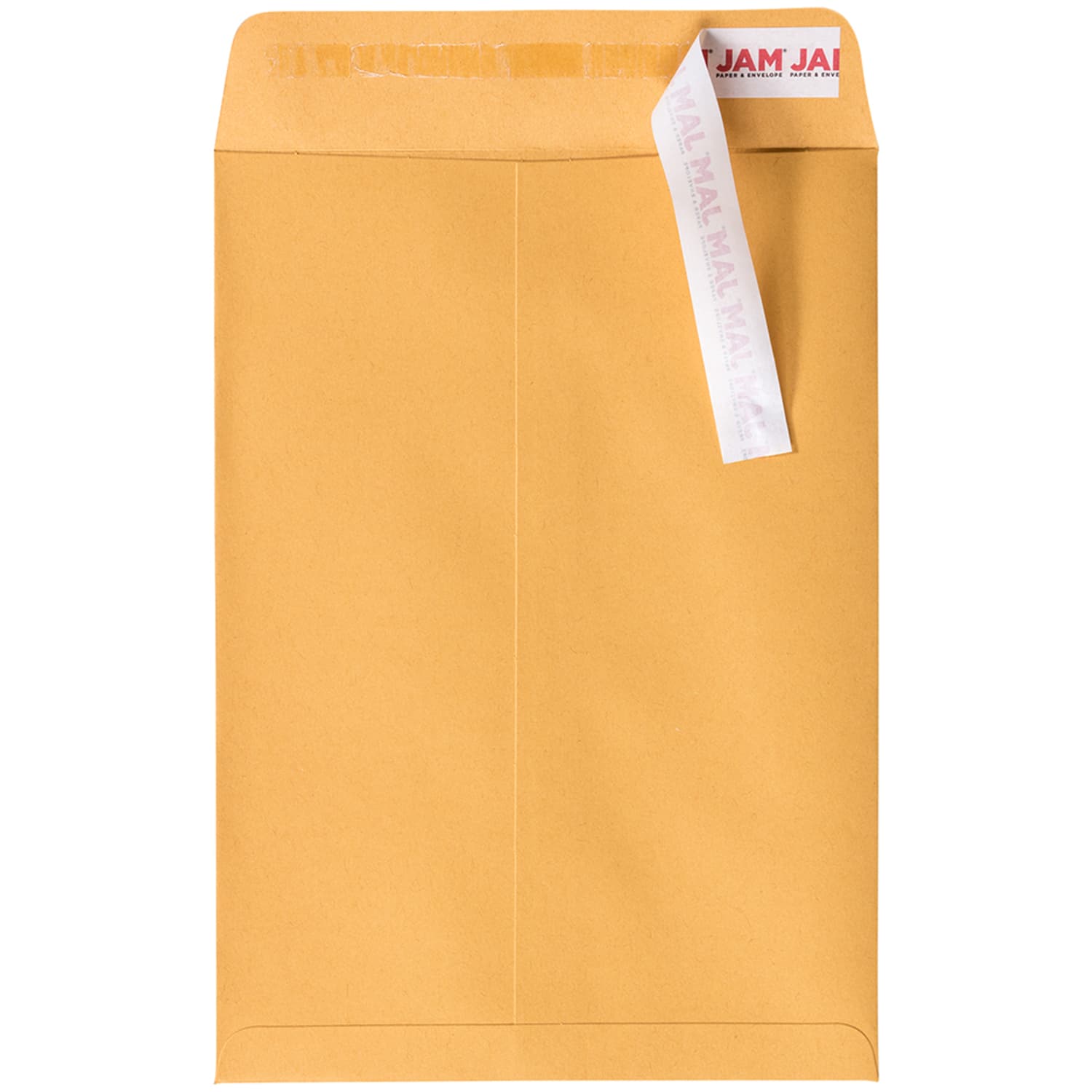 JAM Paper Envelopes, 7-1/2in x 10-1/2in, Peel & Seal, Brown, Pack Of 50 Envelopes - Image 3