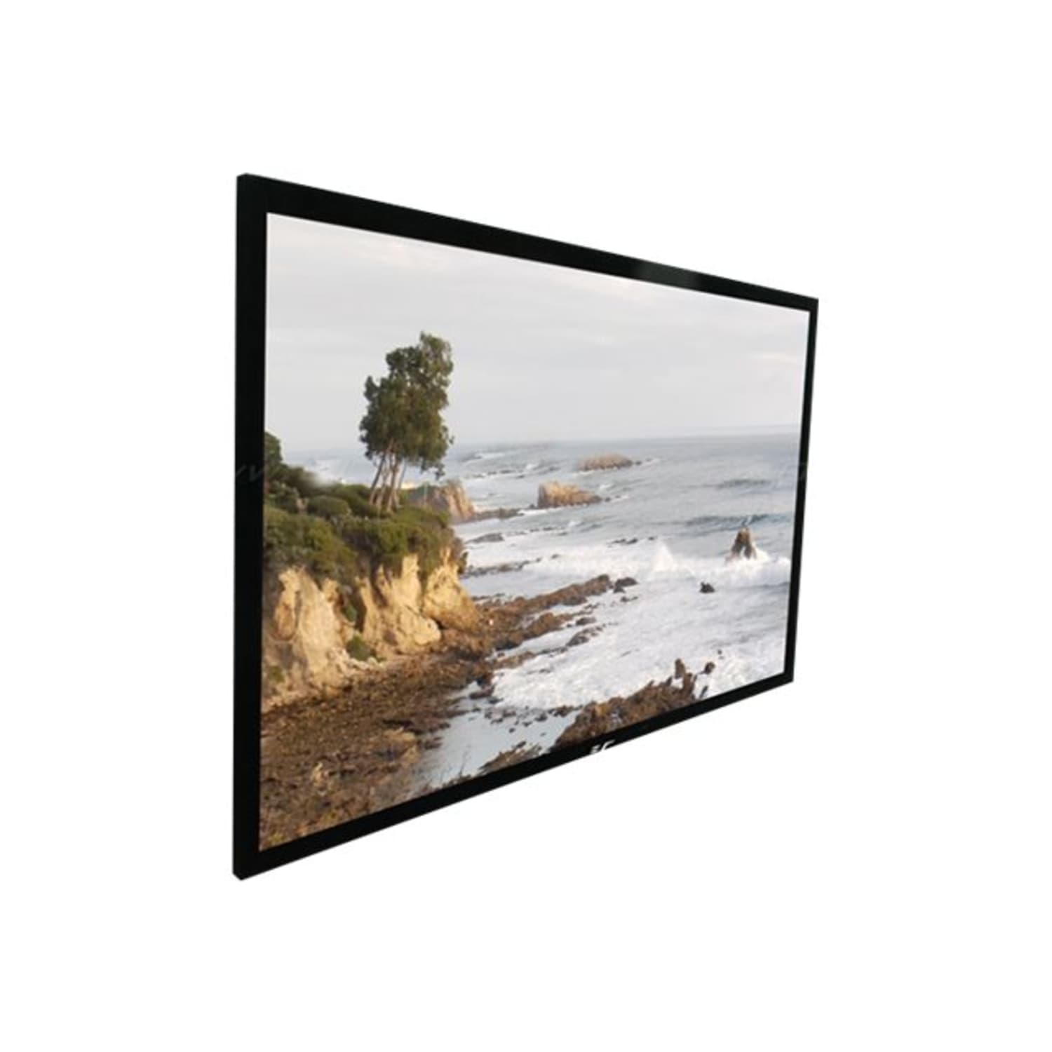Elite Screens SableFrame 2 Series - Projection screen - wall mountable - 180in (179.9 in) - 16:9 - CineWhite - black - Image 3