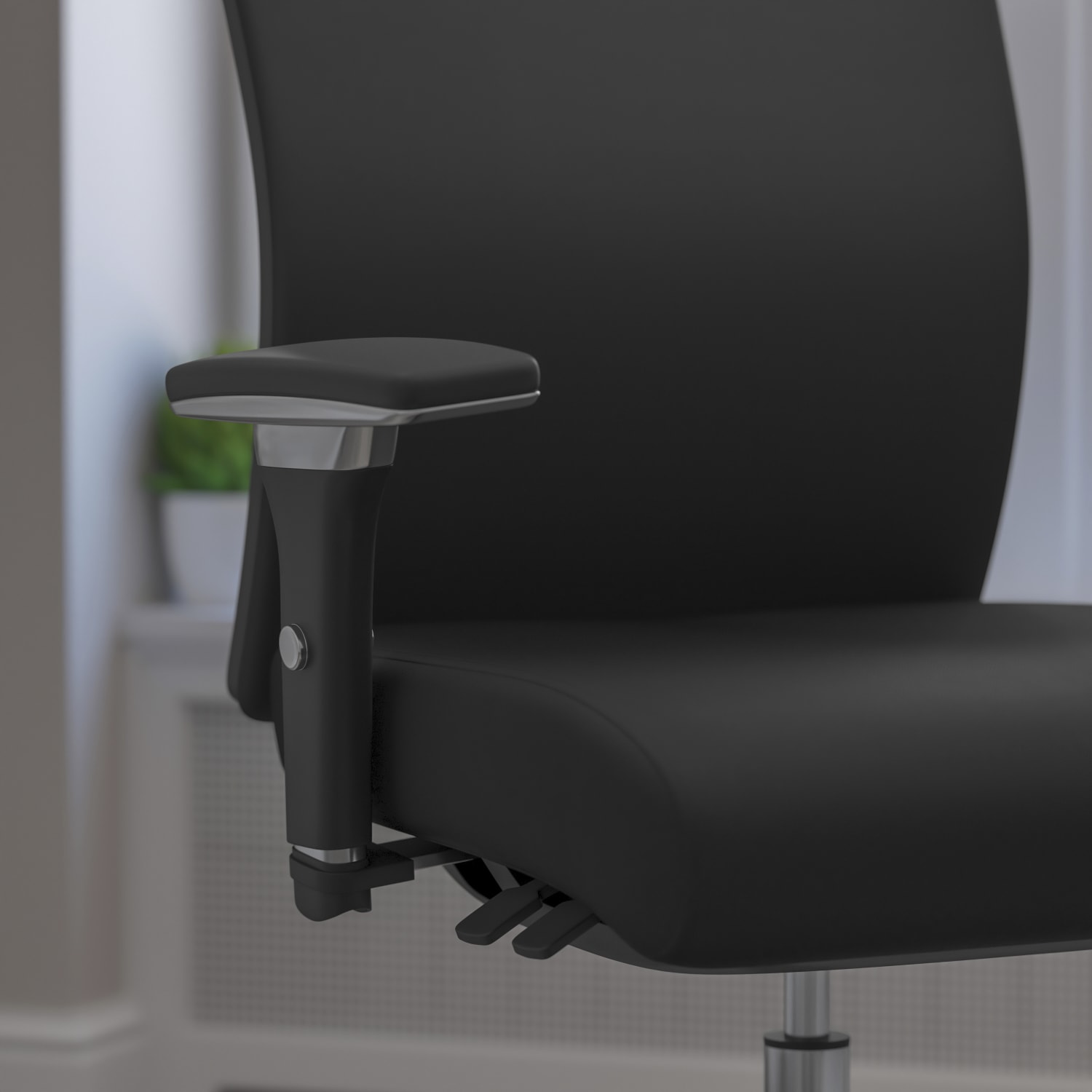 Flash Furniture HERCULES Series 247 IntensiveUse Ergonomic HighBack Executive Multifunction Office Chair Black LeatherSoftGray GOWY85H1 PopularChairscom Flash Furniture HERCULES Series 247 Intensive Use Ergonomic High Back Executive Multifunction Office Chair Black LeatherSoftGray GOWY85H1 PopularChairscom