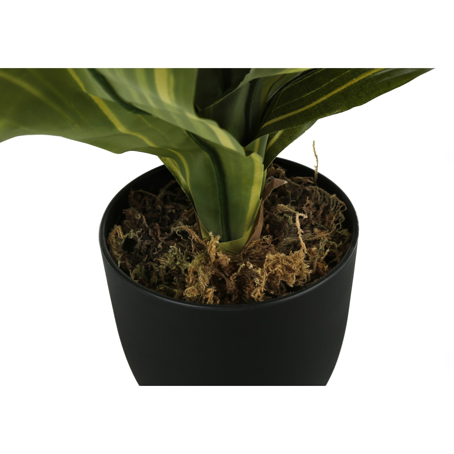 Monarch Specialties Meghan 17inH Artificial Plant With Pot, 17inH x 17inW x 16inD, Green - Image 4