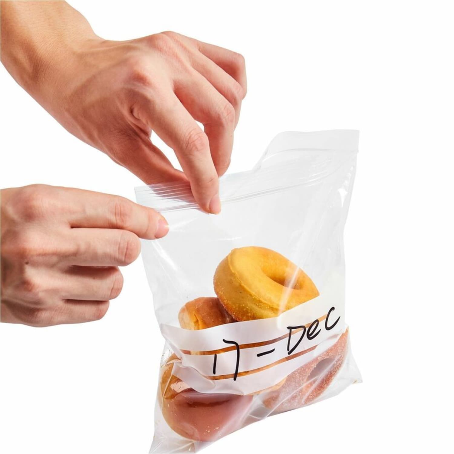 Genuine Joe Food Storage Bags - 1 quart Capacity - 7inx 8inx1.75 mil (44 Micron) Thickness - Clear - Food, Beef, Seafood, Poultry, Vegetables - 50/Box - Image 5
