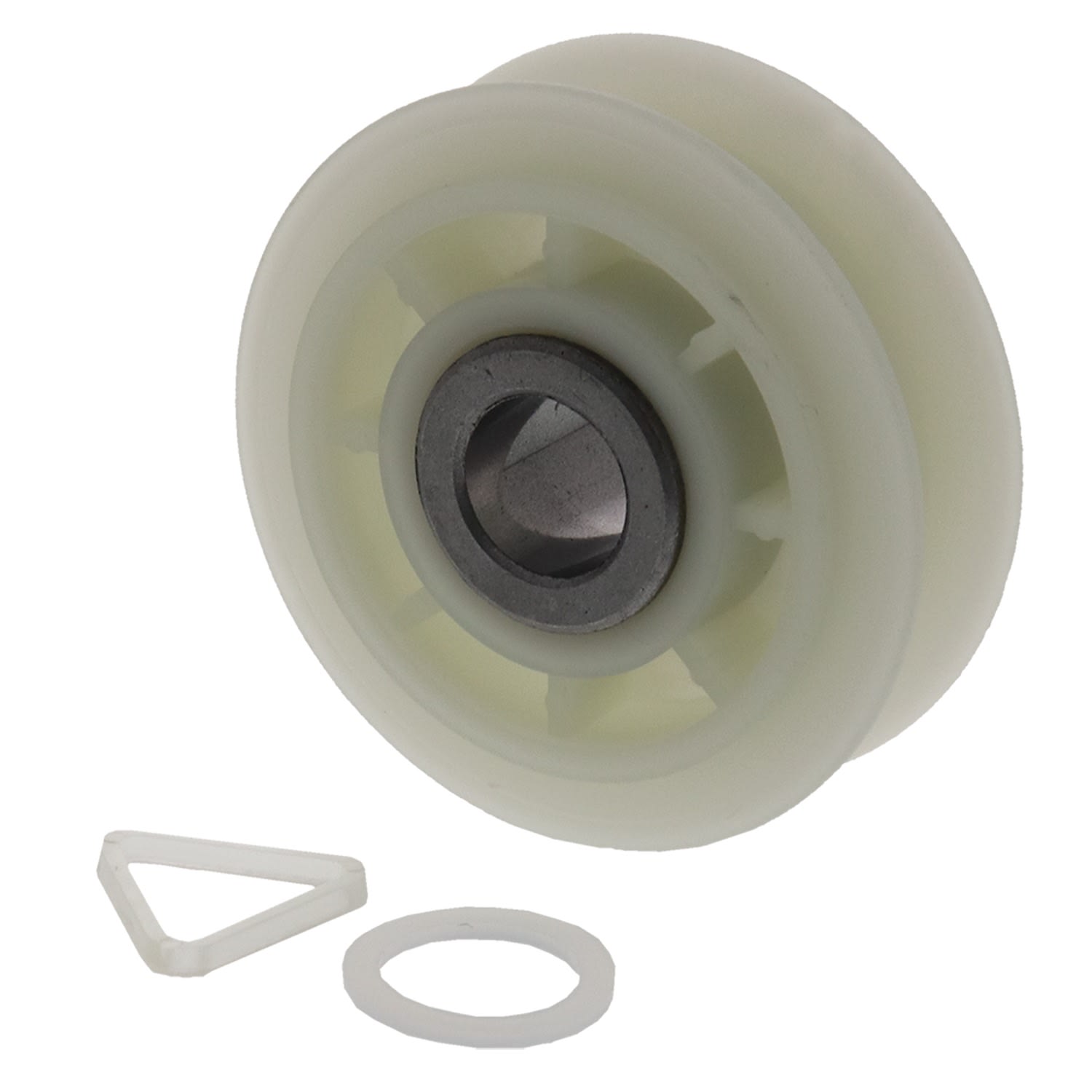 Exact Replacement Parts Dryer Drum Roller/Idler/Belt Kit For Whirlpool, Black, ER4392067 - Image 6