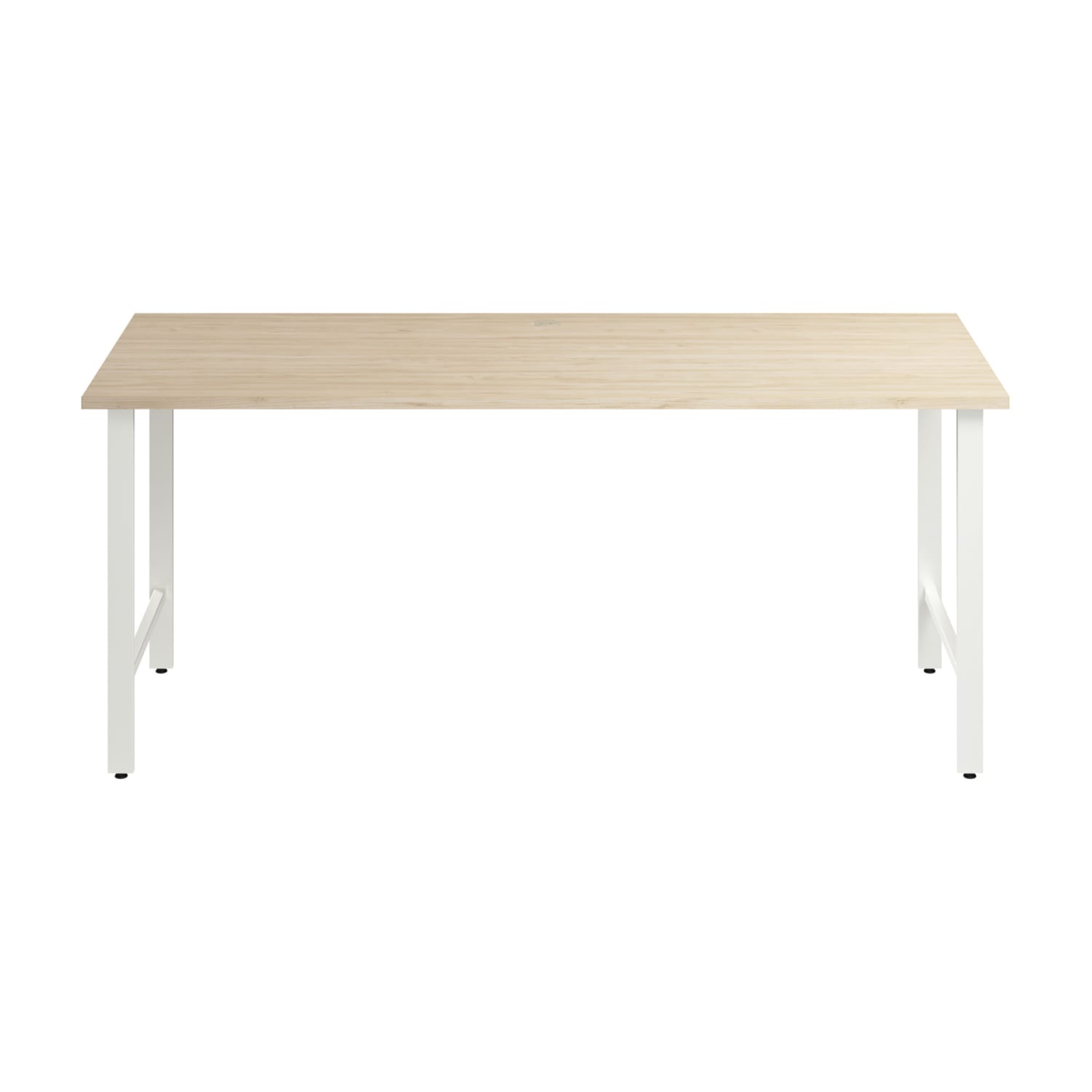 Bush Business Furniture Hustle 72inW Computer Desk With Metal Legs, Natural Elm, Standard Delivery, HUD272NE - Image 3