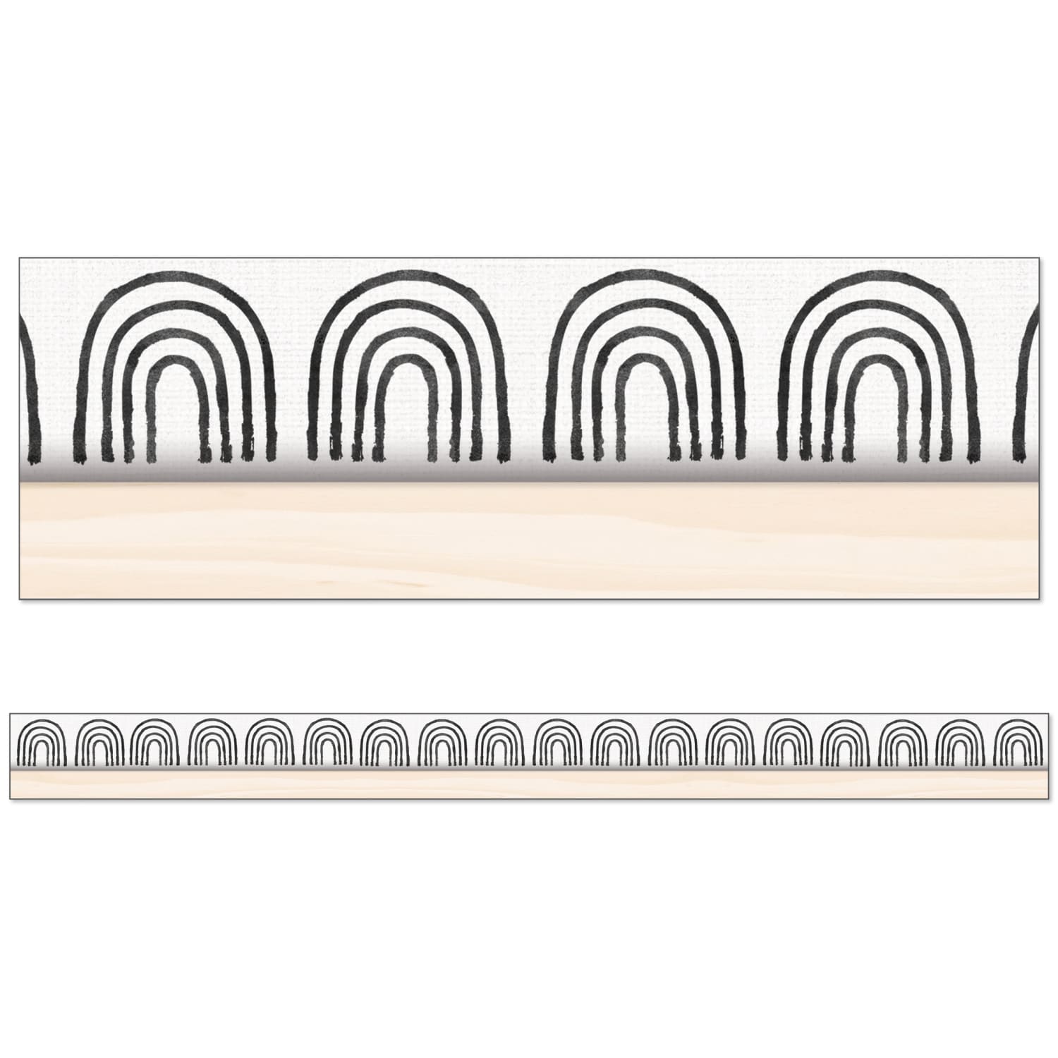 Carson Dellosa Education Happily Ever Elementary Creatively Inspired Straight Borders, Rainbows, 12 Borders Per Pack, Set Of 6 Packs - Image 3