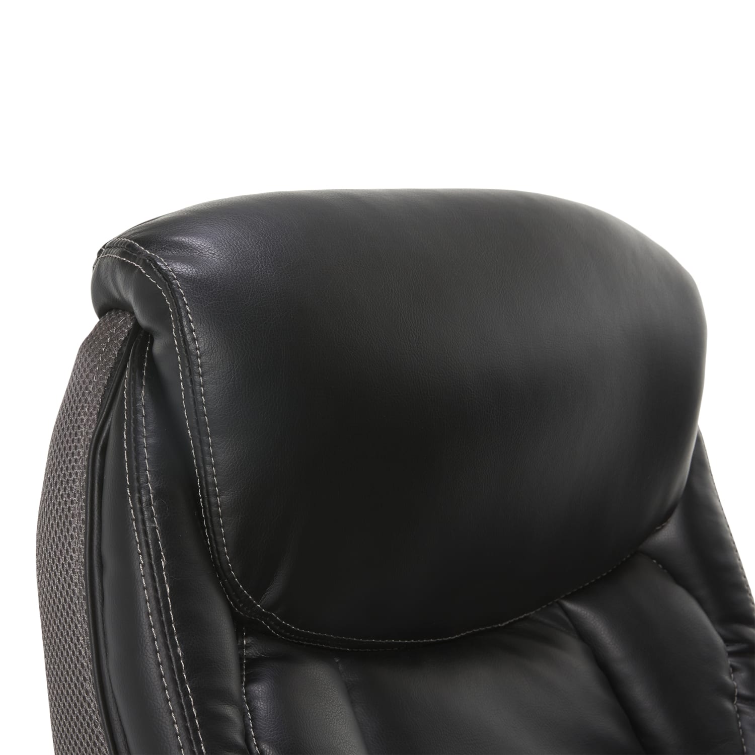 Serta Works Bonded LeatherMesh High Back Office Chair With Smart Layers Technology Opportunity GrayBlackSilver PopularChairscom