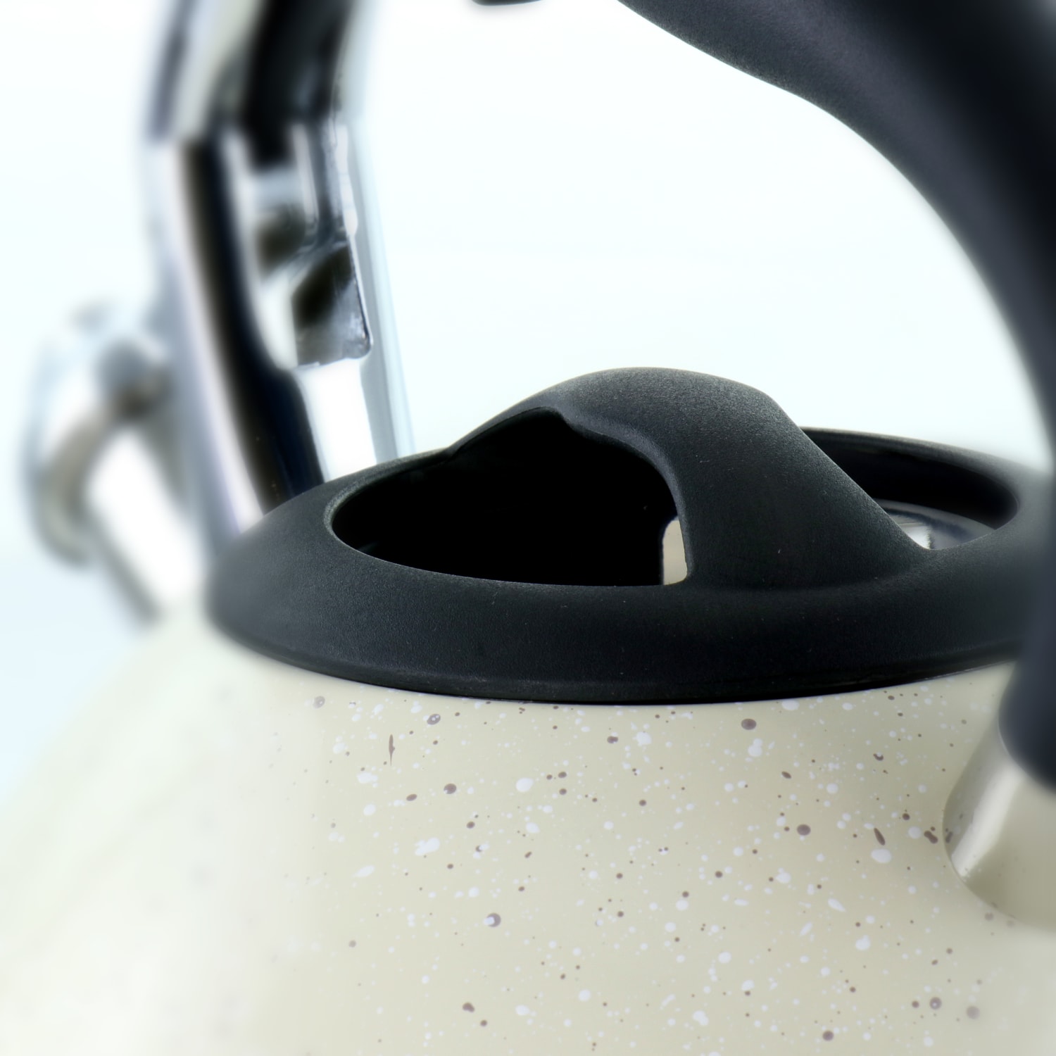 MegaChef 3 Quart Stovetop Kettle in Light Tan Speckle - Image 4