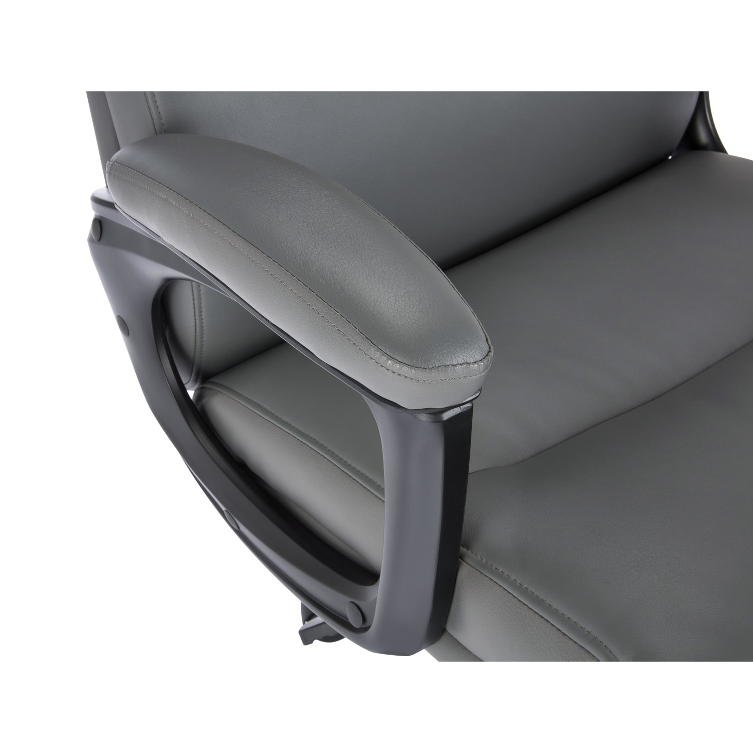 Serta Comfort Ergonomic Bonded Leather MidBack Big Tall Executive Office Chair Gray PopularChairscom Serta Comfort Ergonomic Bonded Leather Mid Back Big Tall Executive Office Chair Gray PopularChairscom