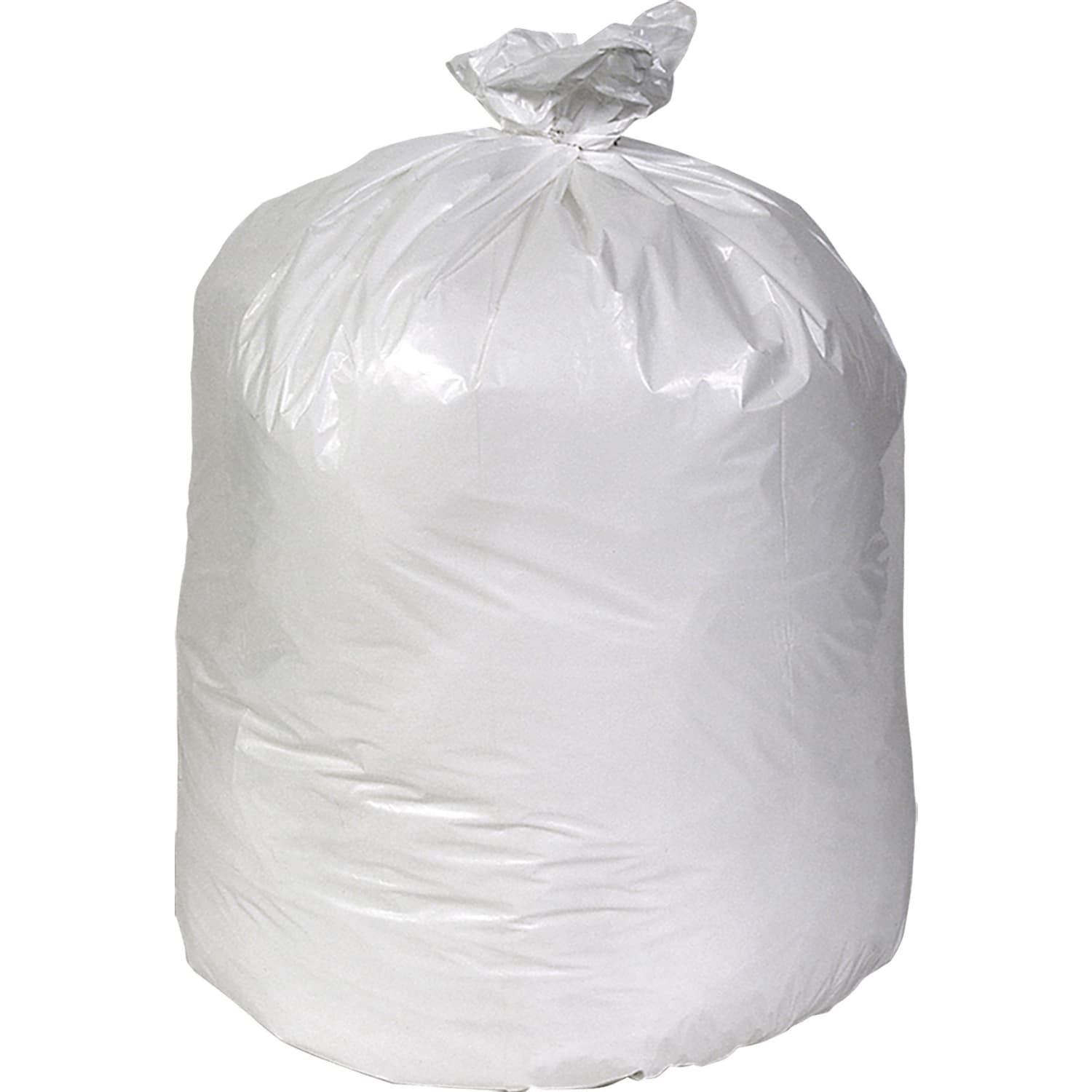 Pitt Plastics Can Liner LLDPE, 21.5x24, 0.6Mil White, 500 Count
