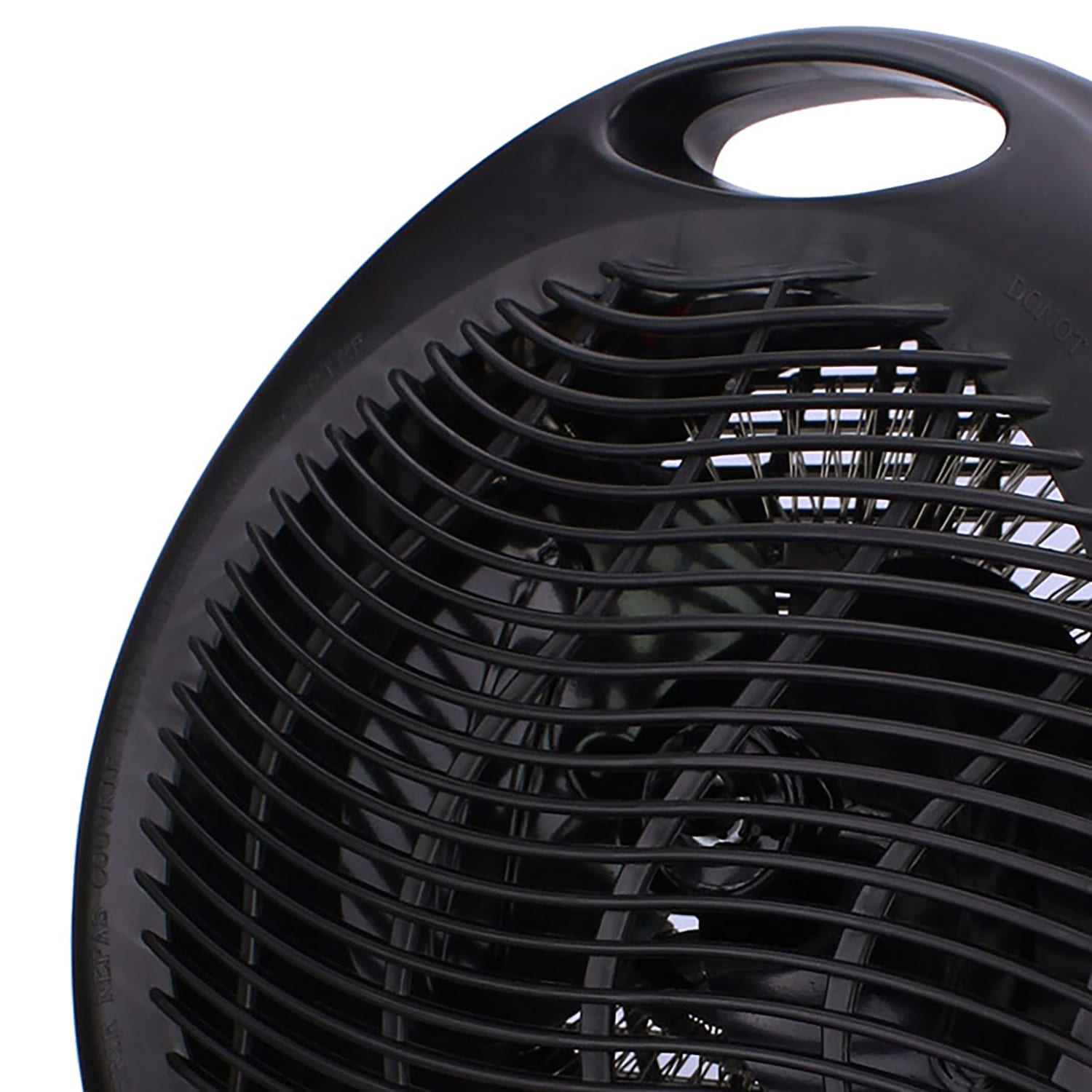 Brentwood 1500-Watt 2-In-1 Fan Heater, 11in x 8-1/2in, Black - Image 3