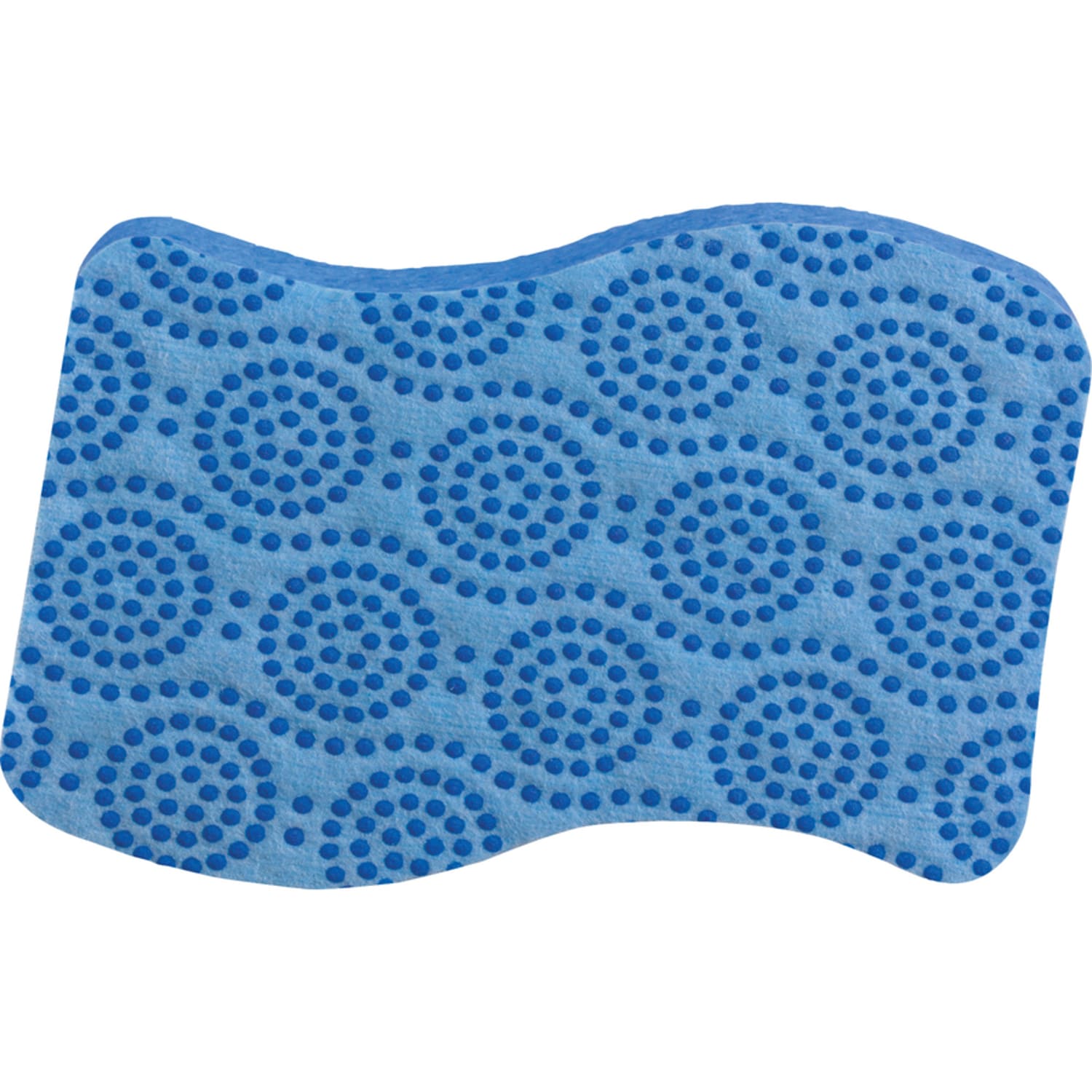 Scotch-Brite Scrub Dots Non-Scratch Sponge, 4.8inH x 6.5inW x 2.5inD, 6 Pack, 4 / Carton, Blue - Image 3