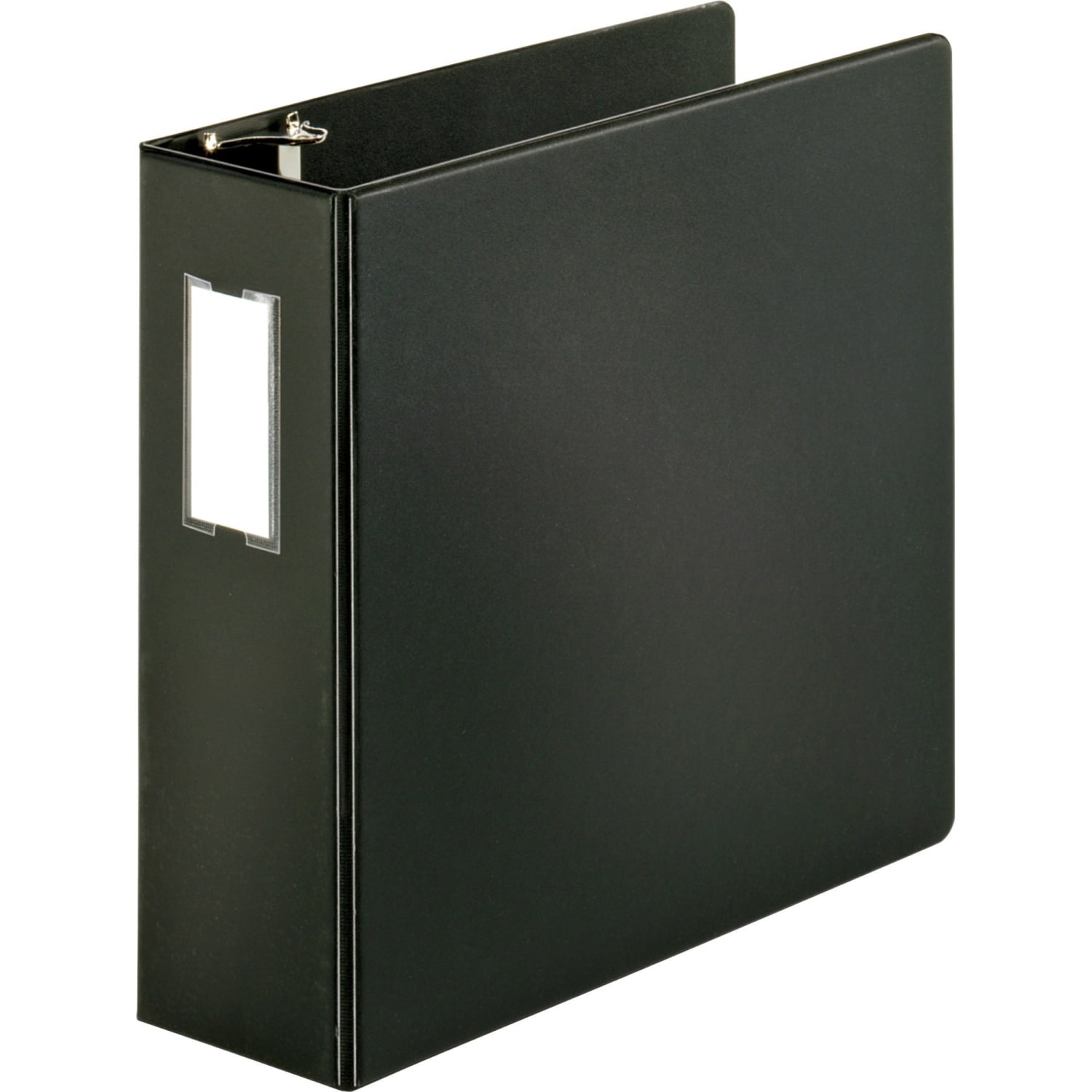 Business Source Slanted D-ring Binders - 4in Binder Capacity - 3x D-Ring Fastener(s) - 2 Internal Pocket(s) - 33117