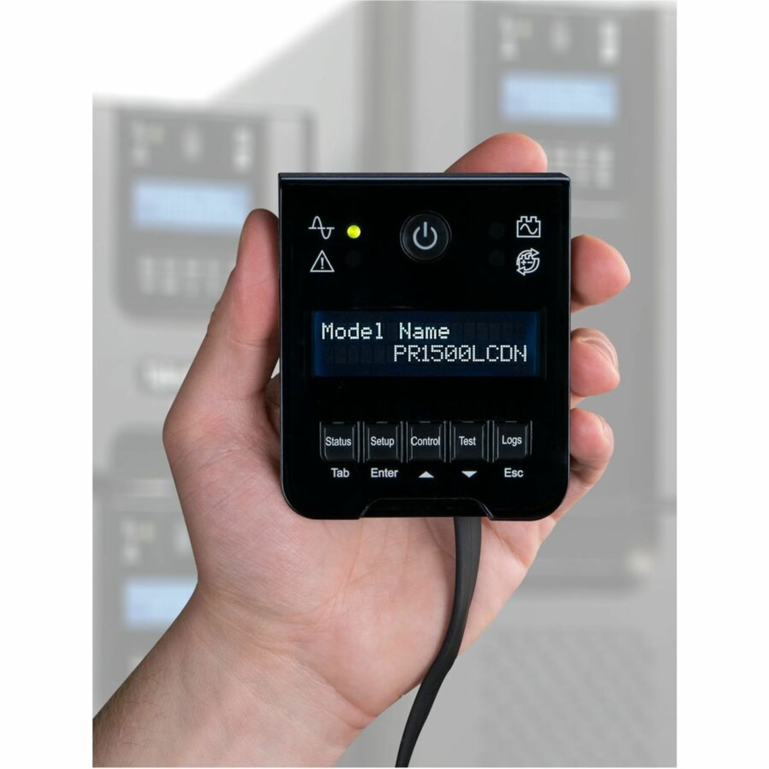 CyberPower PR1500LCDN Smart App Sinewave UPS Systems - 1500VA/1500W, 120 VAC, NEMA 5-15P, Mini-Tower, Sine Wave, 8 Outlets, LCD, PowerPanel Business, $375000 CEG, 3YR Warranty - Image 5