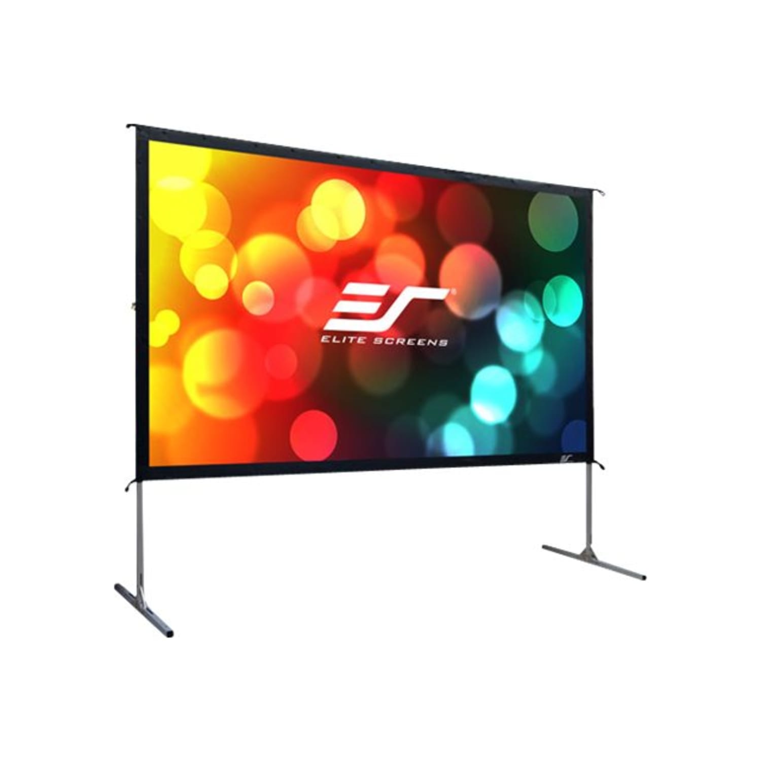 Elite Screens Yard Master 2 Series OMS120H2 - Projection screen with legs - 120in (120.1 in) - 16:9 - CineWhite - silver - Image 3