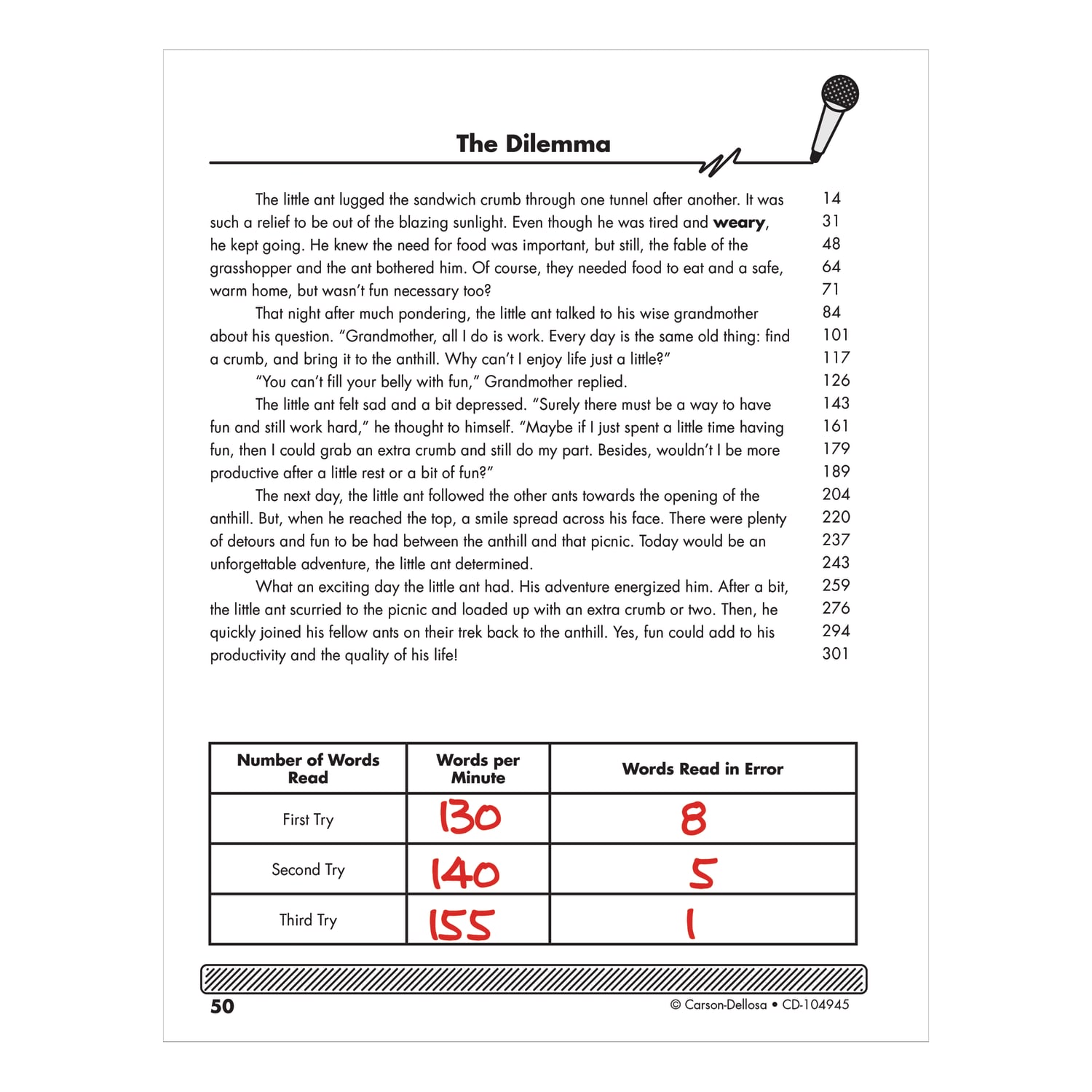 Carson-Dellosa Instant Assessments For Data Tracking Language Arts Resource Book, Grade 5 - Image 6