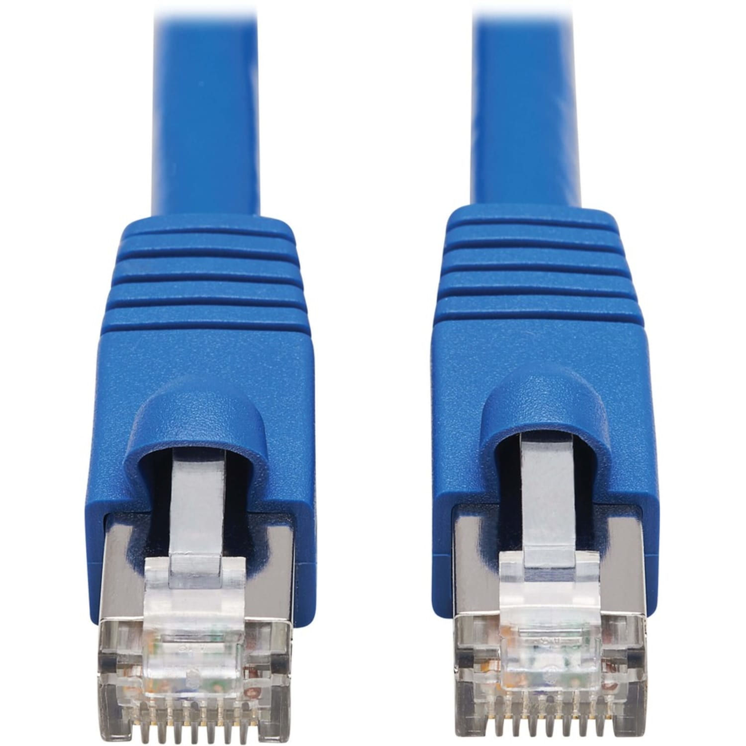 Tripp Lite Cat6a Patch Cable F/UTP Snagless w/ PoE 10G CMR-LP Blue M/M 6ft - 6 ft Category 6a Network Cable - 1.25 GB/s - Shielding - Blue - Image 5