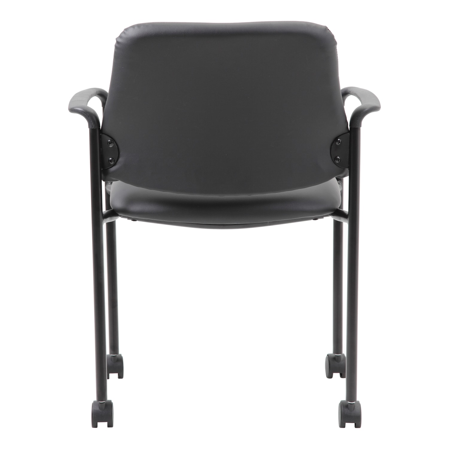 Boss Office Products Caressoft Square Back Stacking Chair with Antimicrobial Protection Black PopularChairscom Boss Office Products Caressoft Square Back Stacking Chair with Antimicrobial Protection Black PopularChairscom