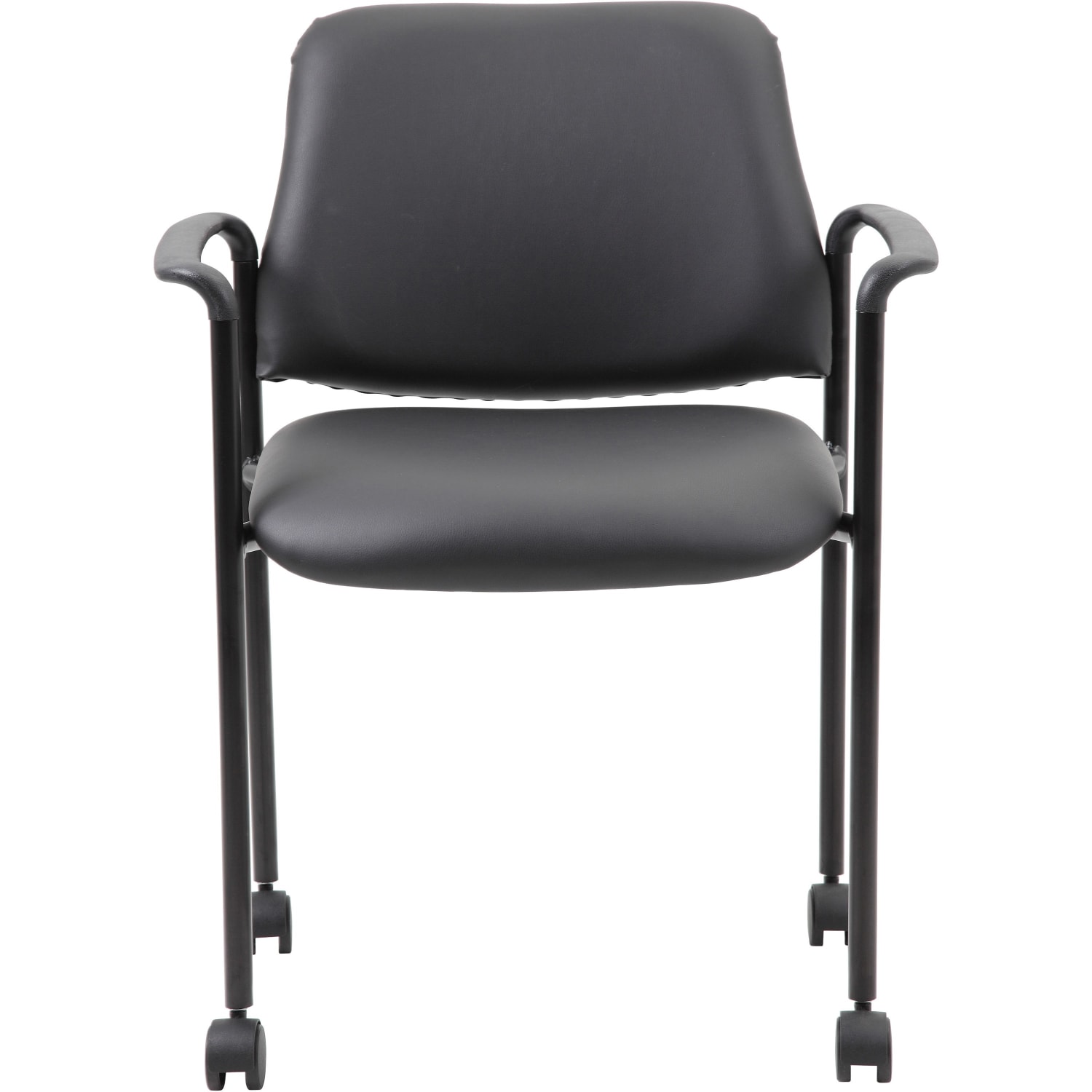 Boss Office Products Caressoft Square Back Stacking Chair with Antimicrobial Protection Black PopularChairscom Boss Office Products Caressoft Square Back Stacking Chair with Antimicrobial Protection Black PopularChairscom