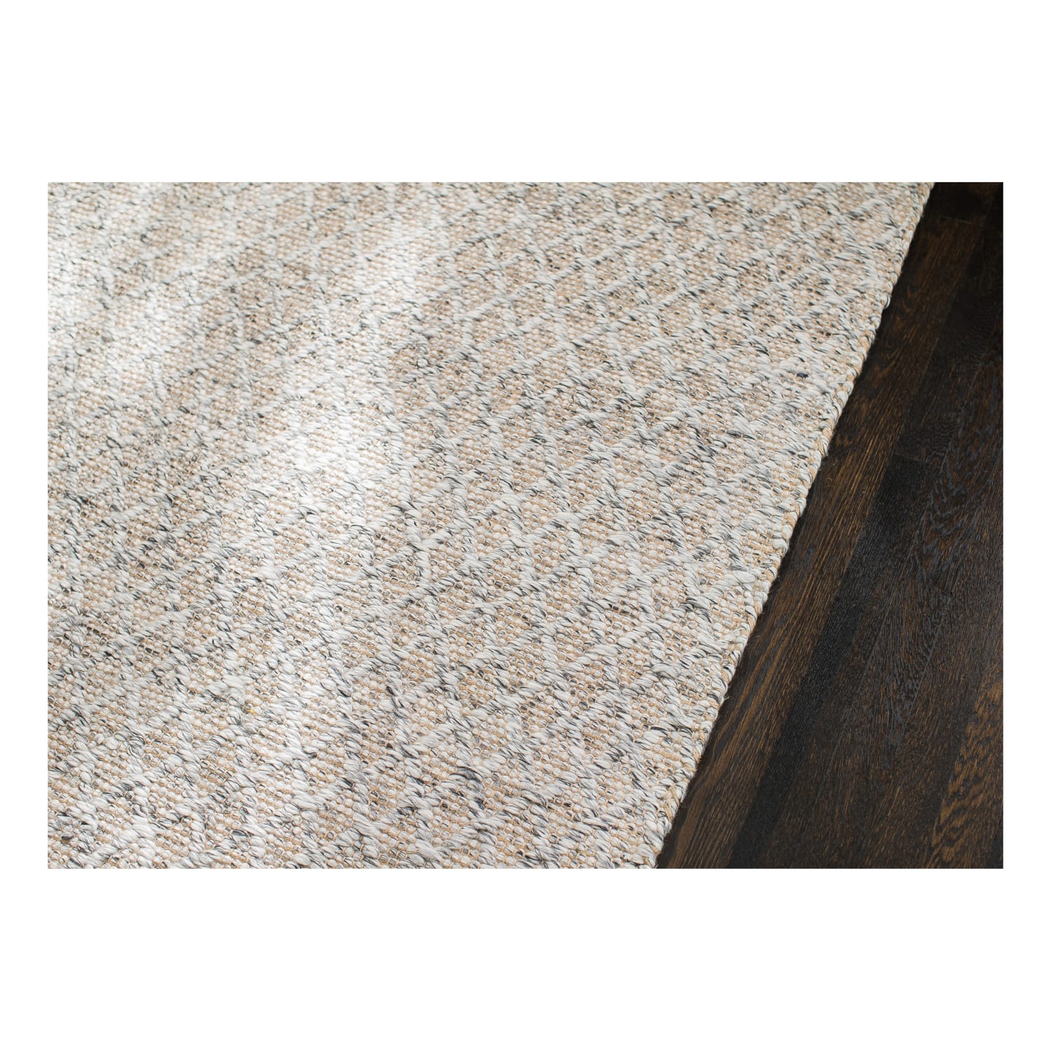 Anji Mountain Sigis Soft Jute And Wool-Alternative Rug, 5ft x 8ft, Gray - Image 5